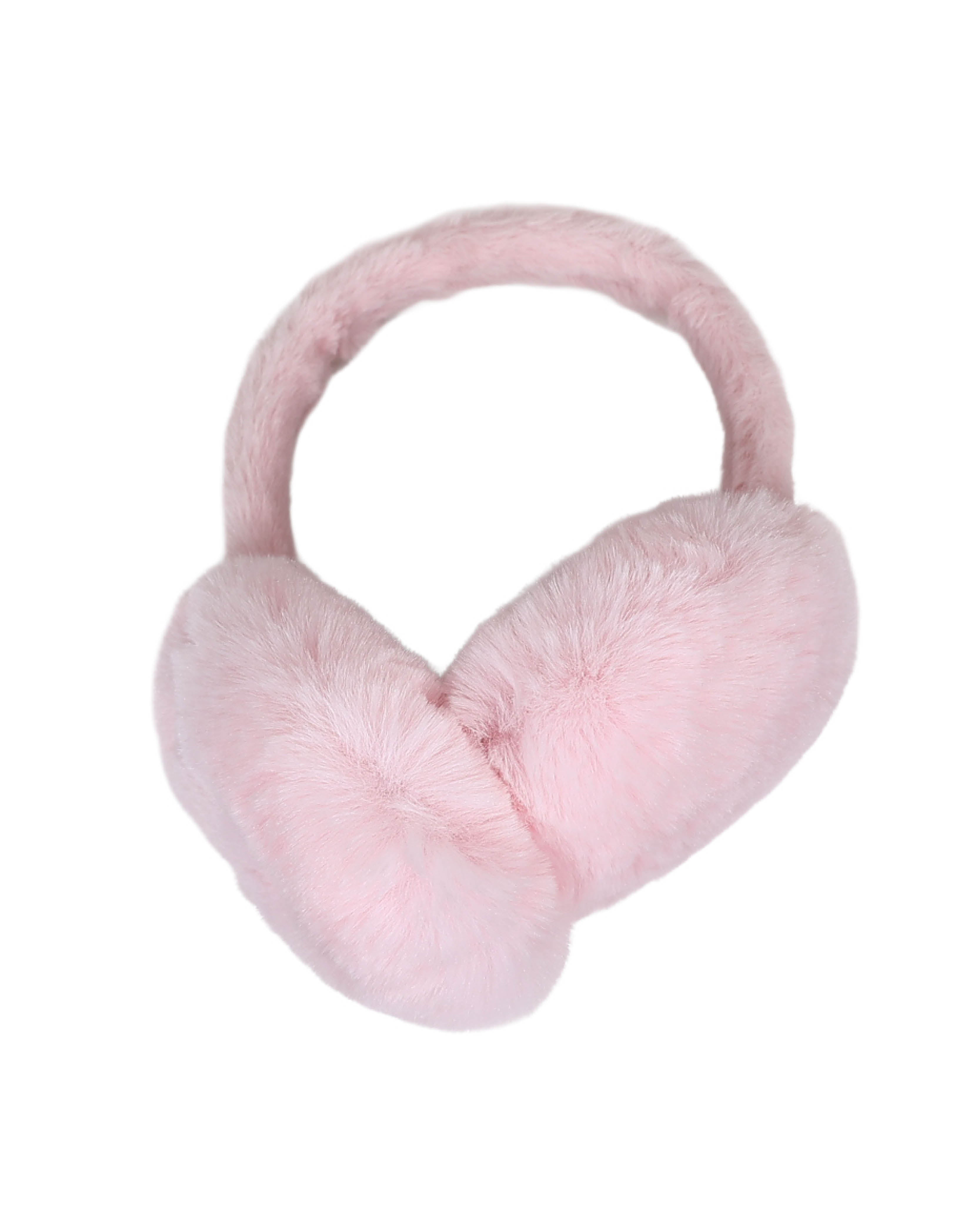 Pink Fluffy Earmuffs