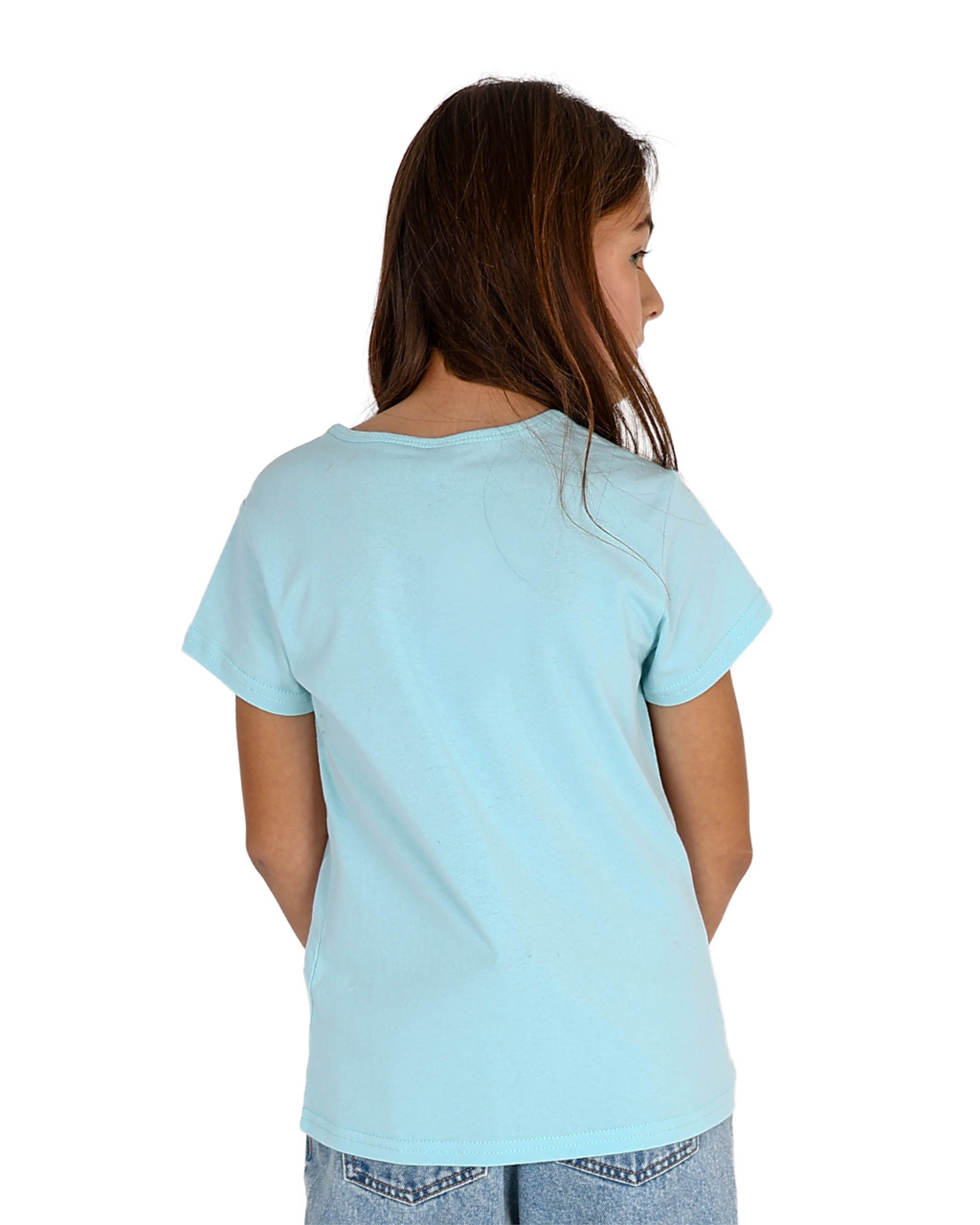 Short Sleeve Smart, Kind, Happy Graphic Print T-Shirt