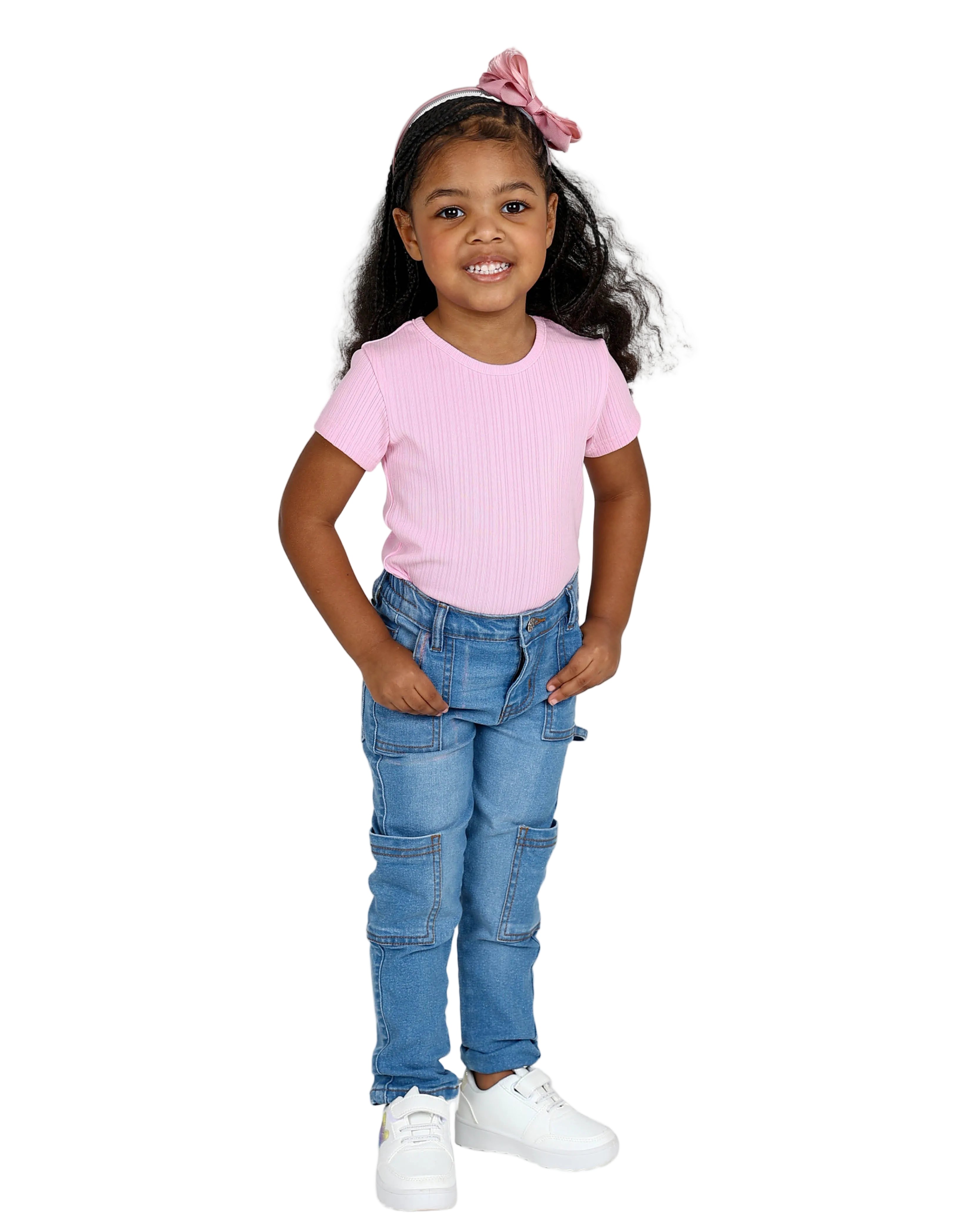 Light Indigo Carpenter Stretch Jeans