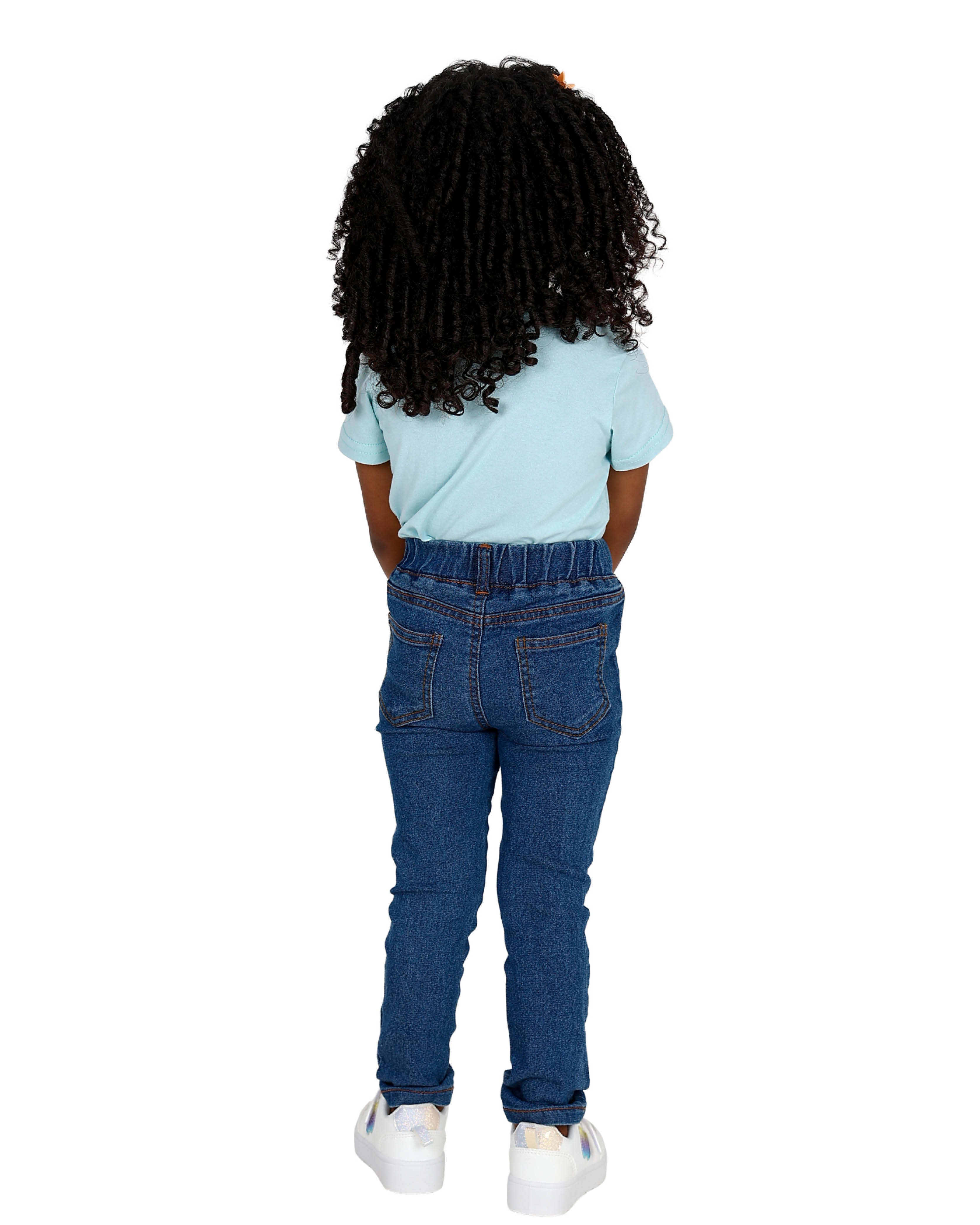 Medium Indigo Stretch Jeggings