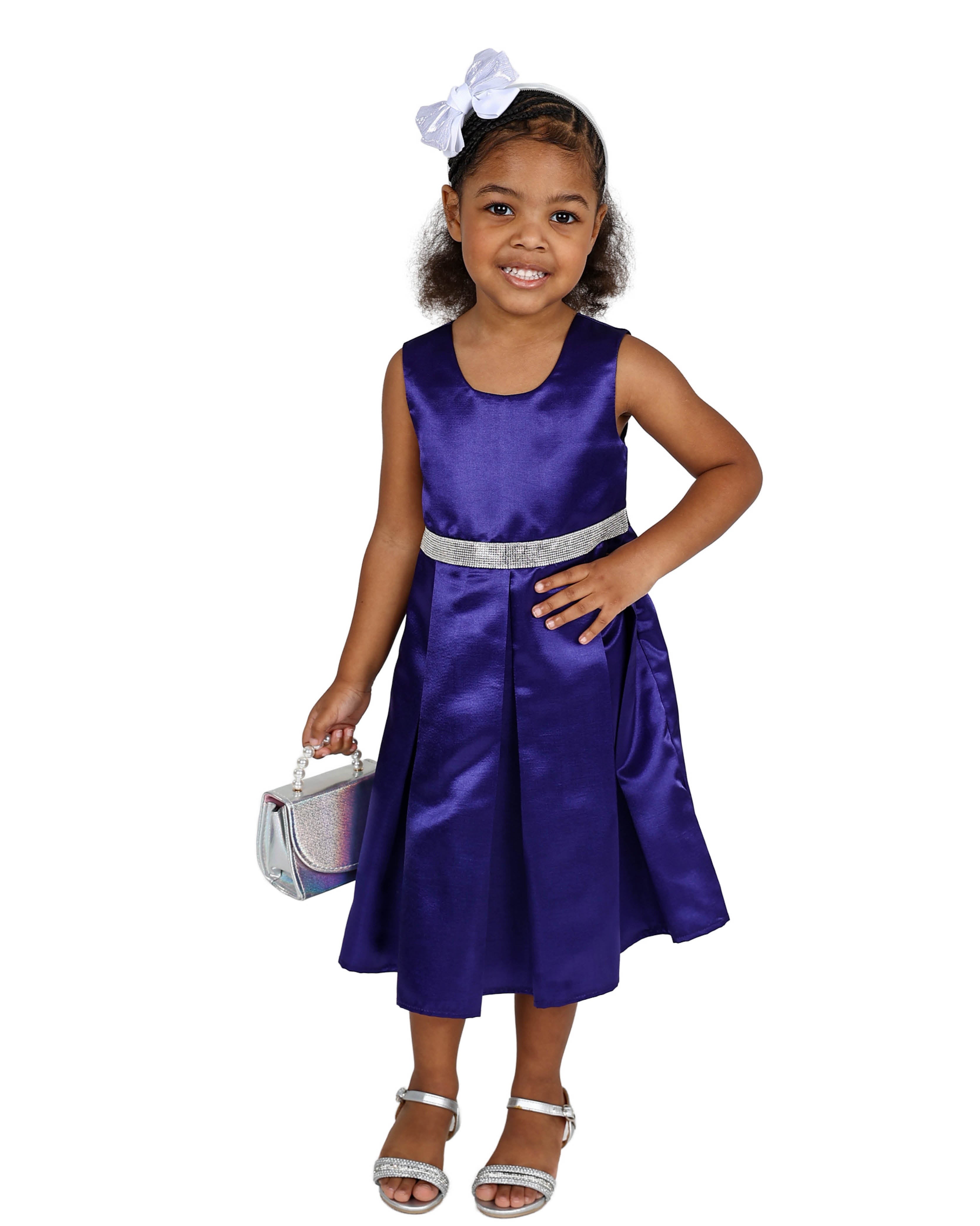 Sleeveless Pleated Party Dress