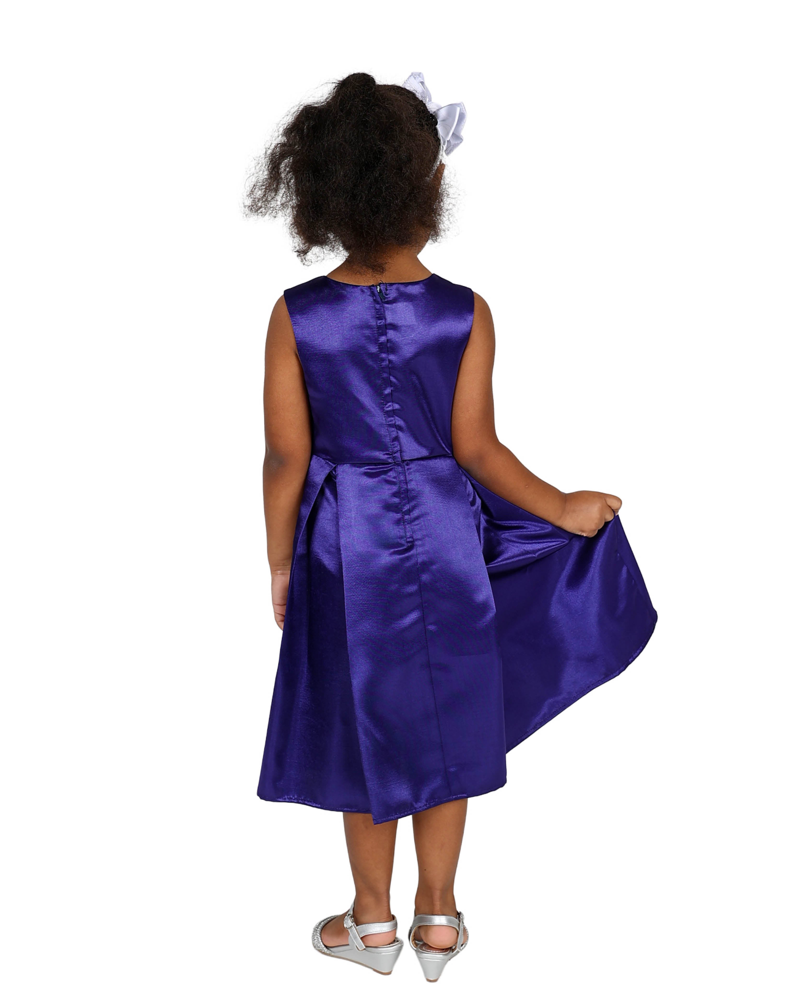 Sleeveless Pleated Party Dress