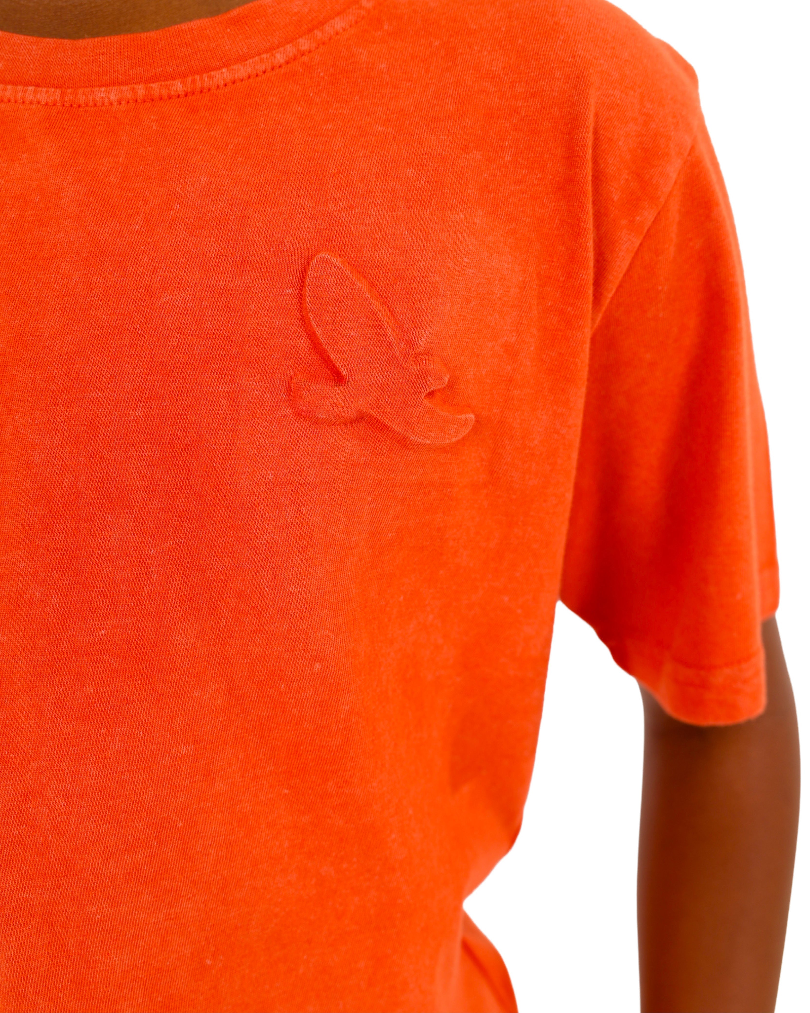 Okavango Short Sleeve Embossed Tree Graphic T-Shirt