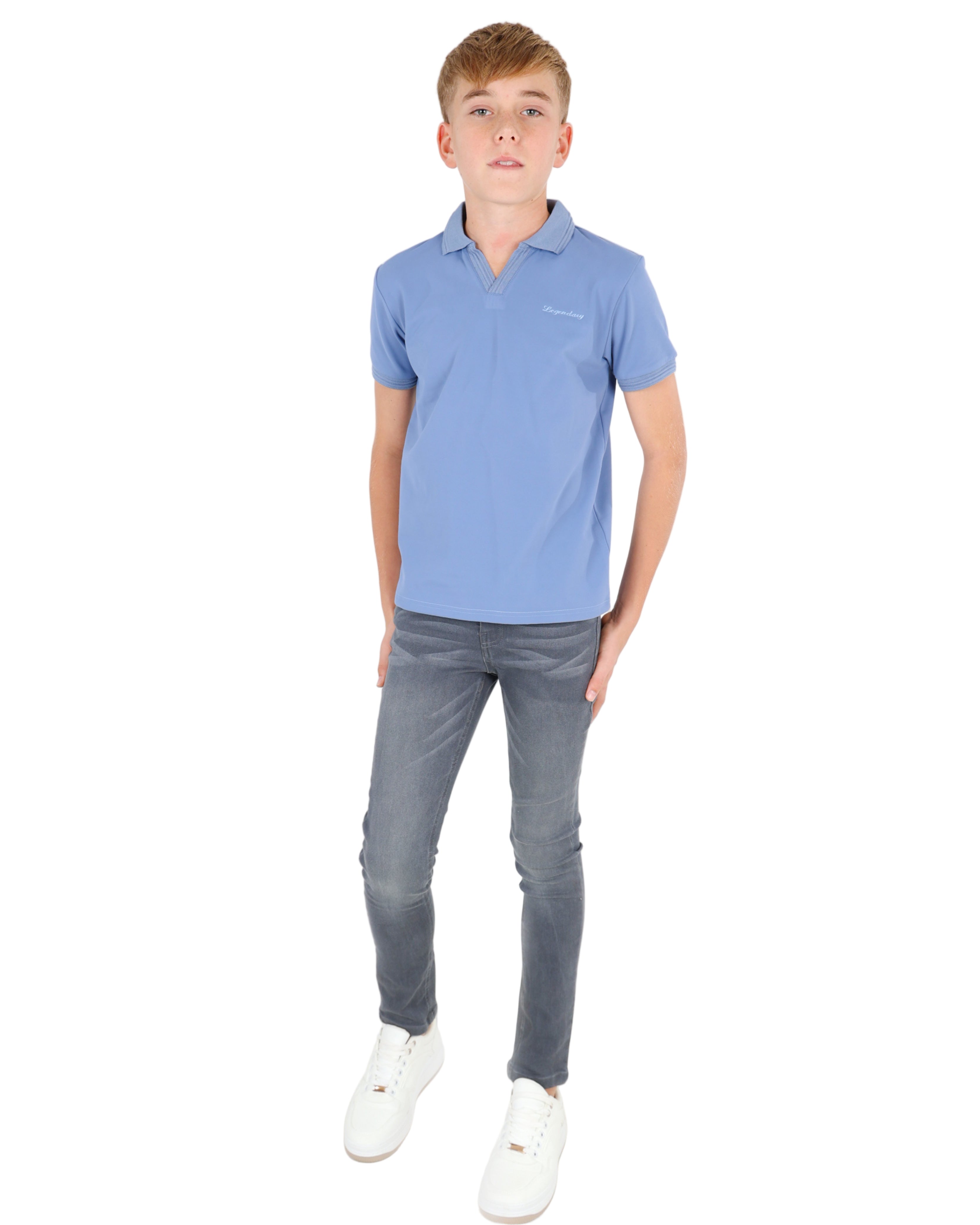 Grey Skinny Fit Denim Jeans