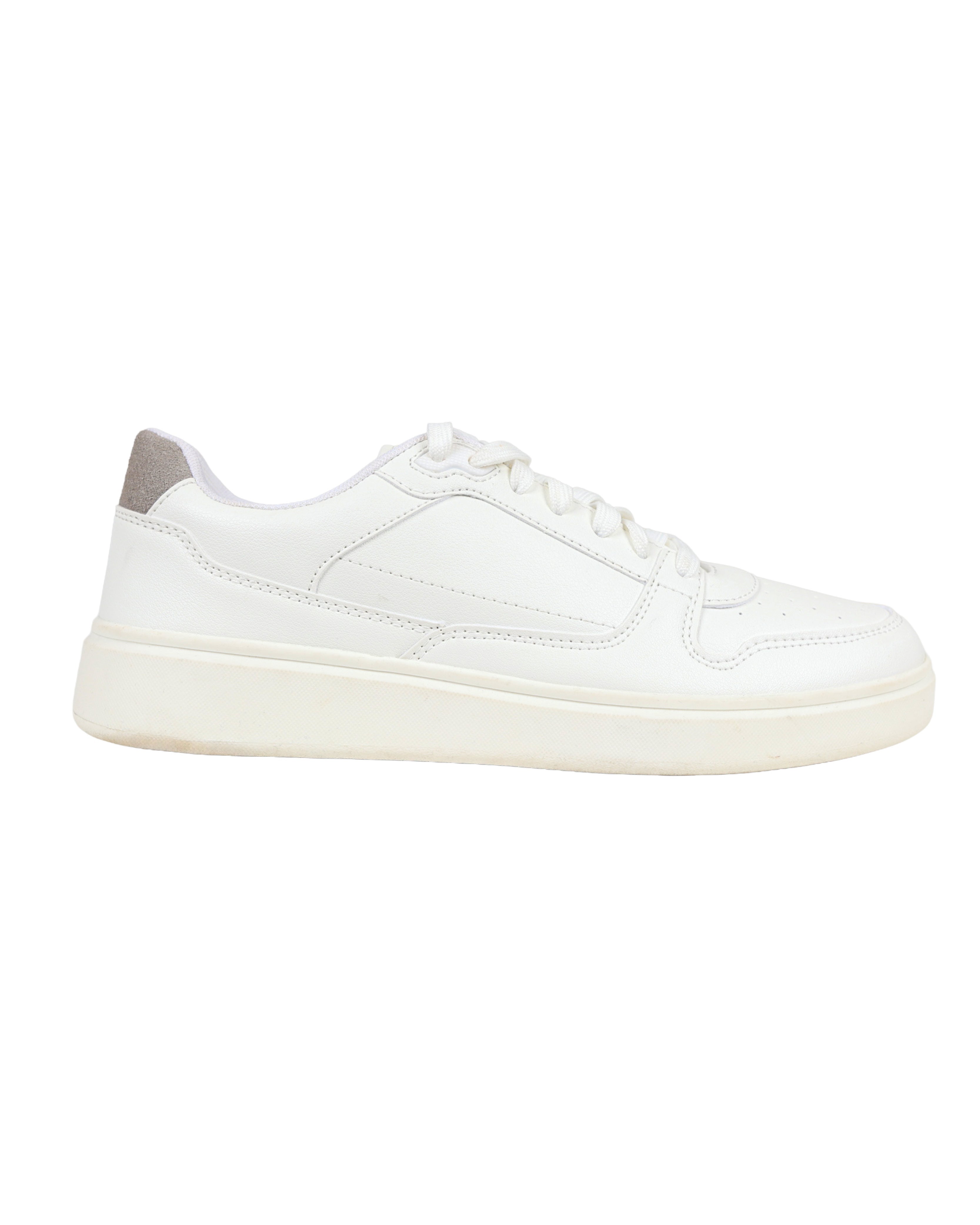 Lace Up White Sneaker