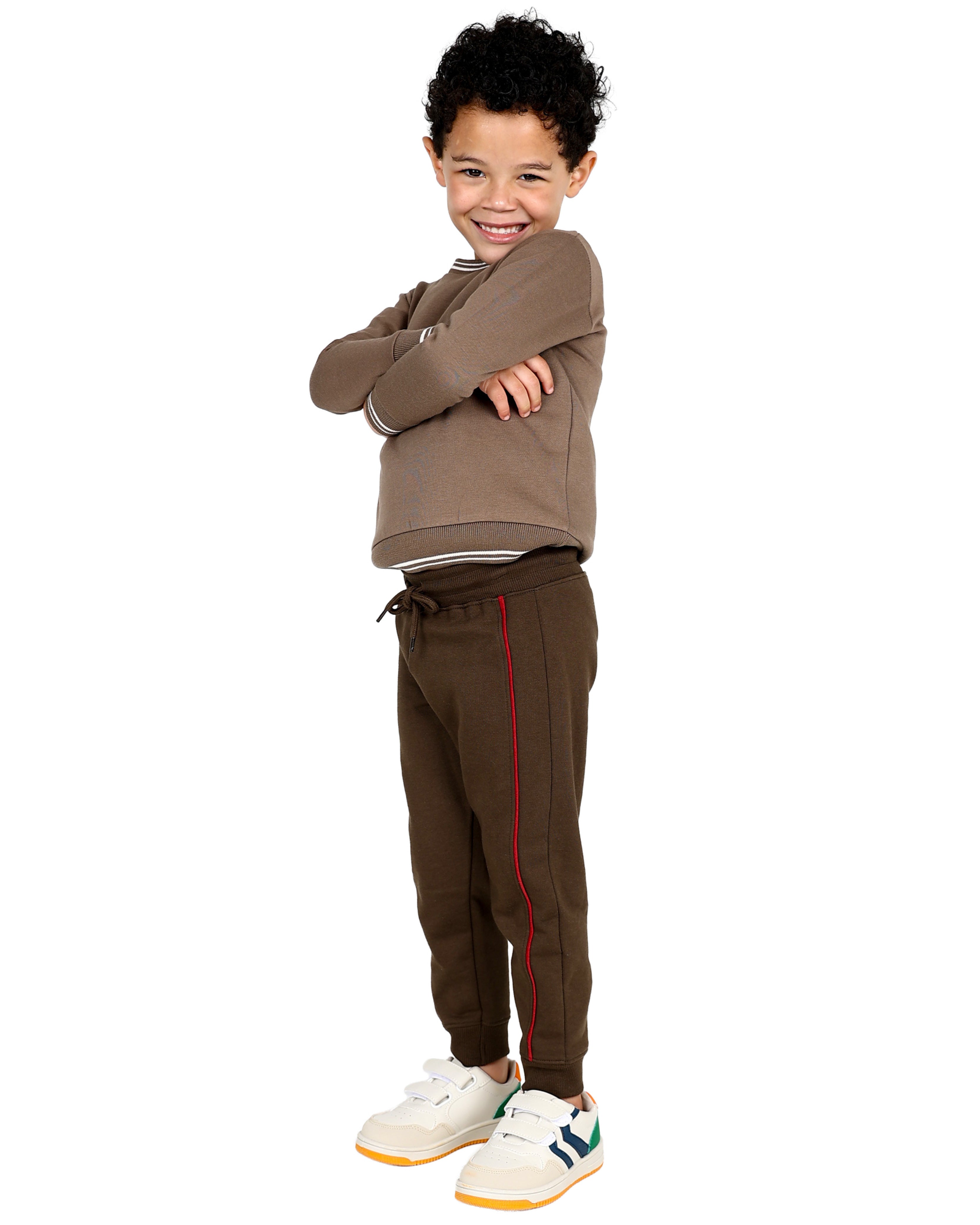 2 Pack Taupe & Olive Active Pants
