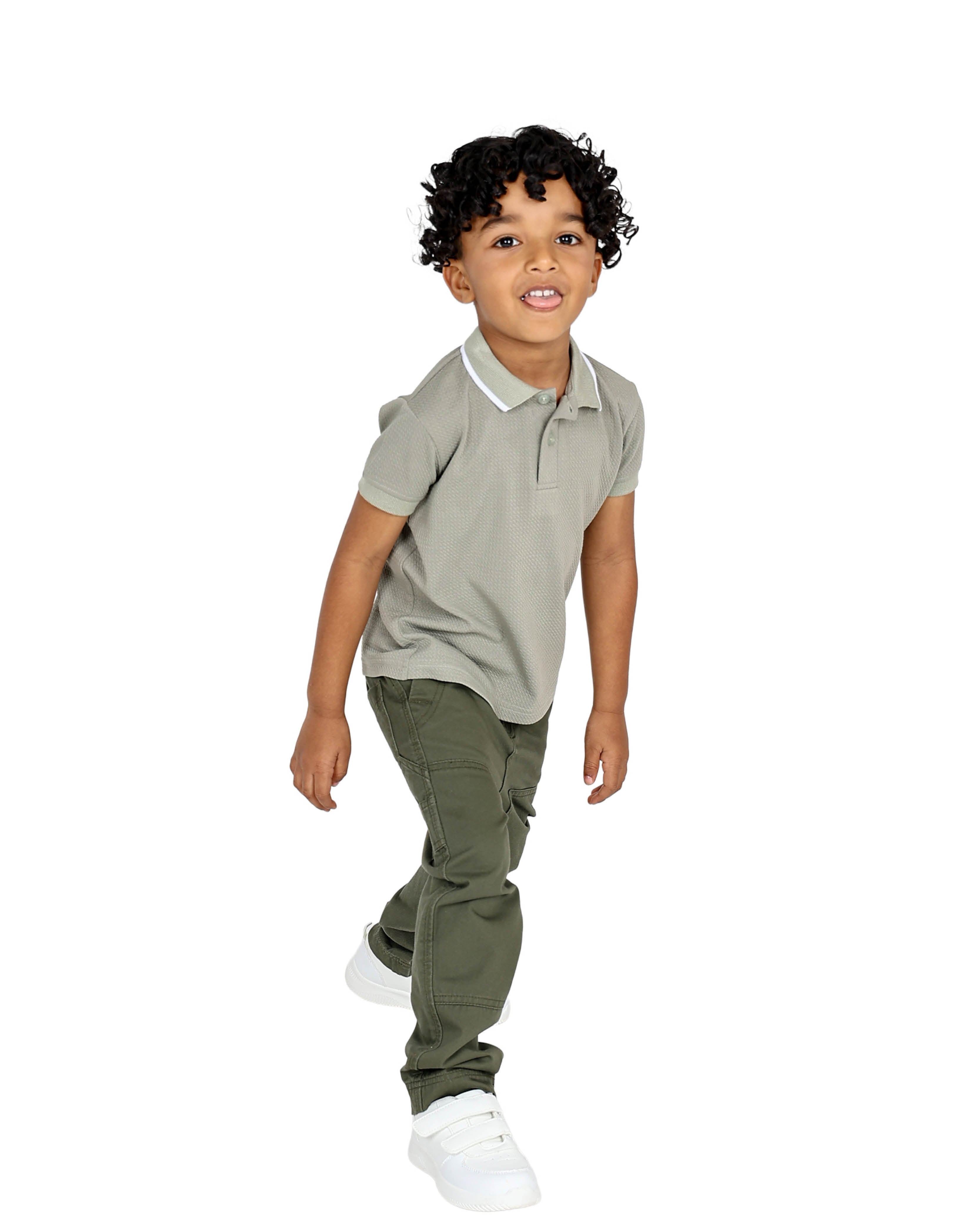 Olive Relaxed Fit Carpenter Pants