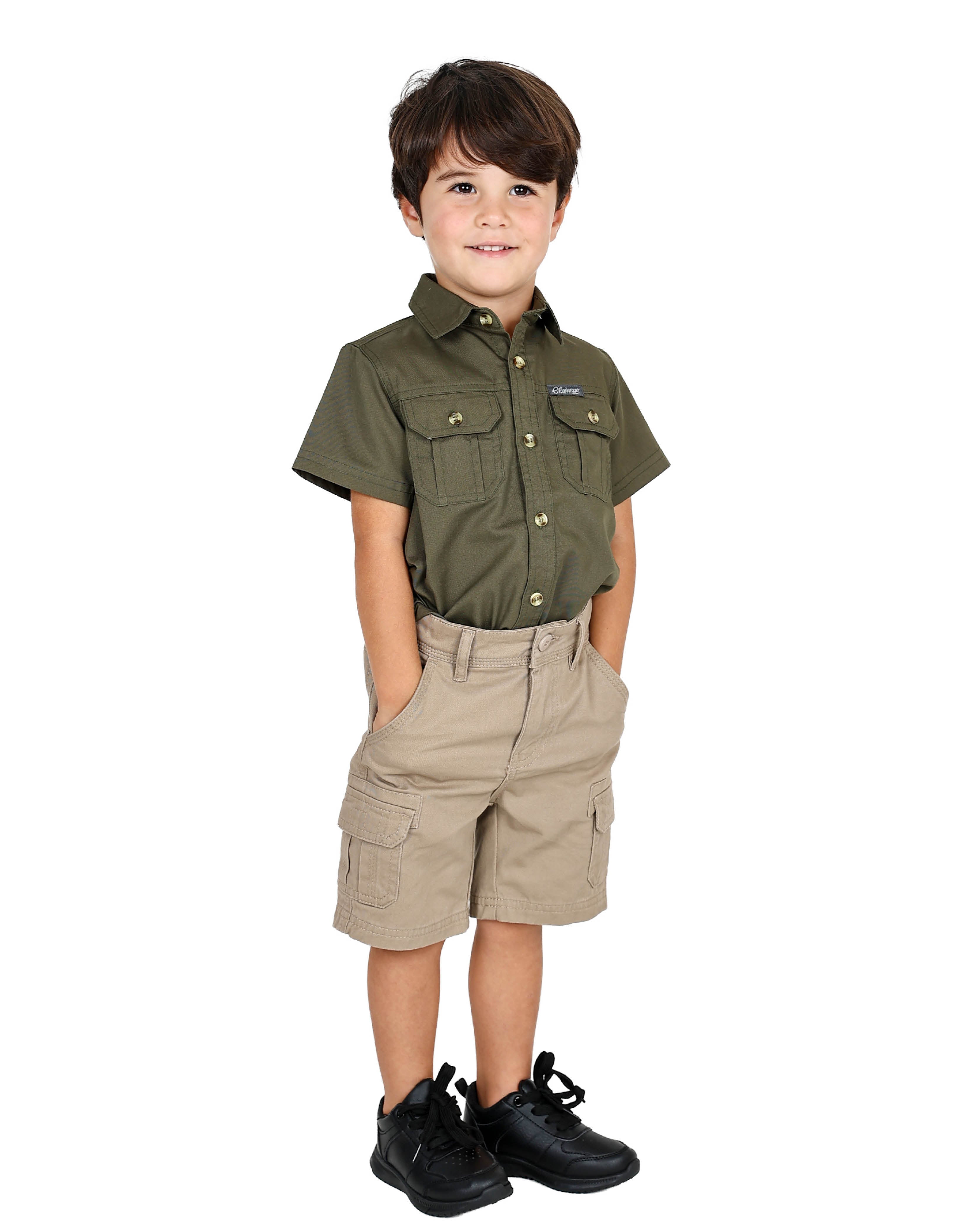 Okavango Beige Cargo Shorts