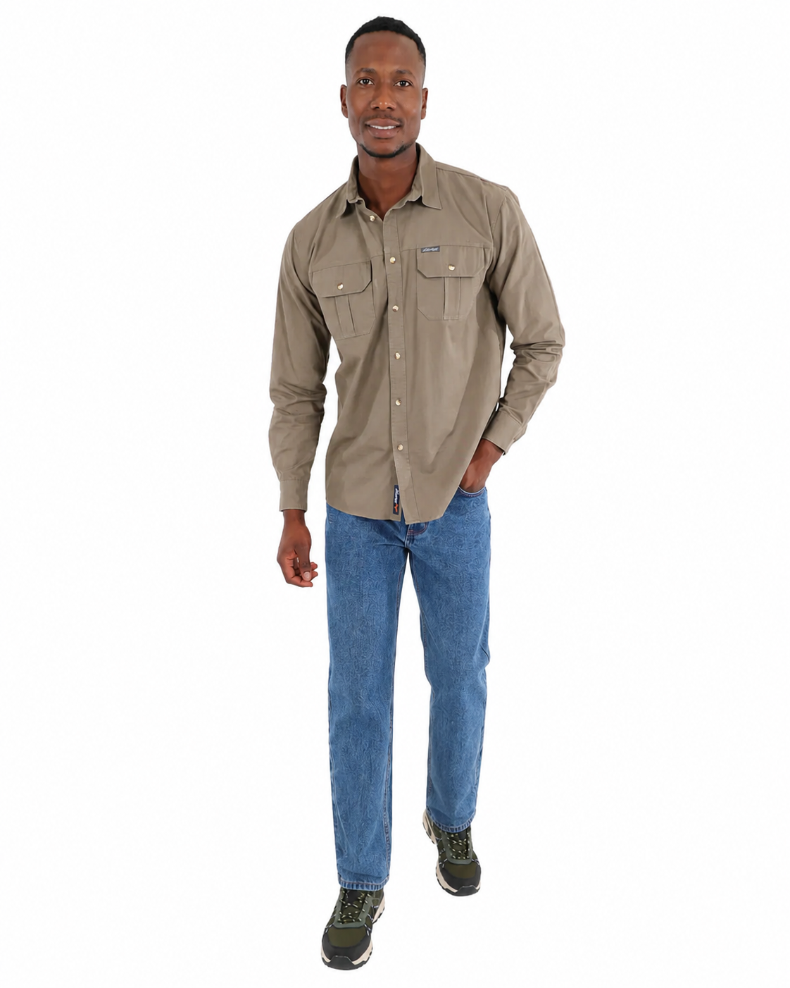 Okavango Regular Fit Stonewash Denim Jeans
