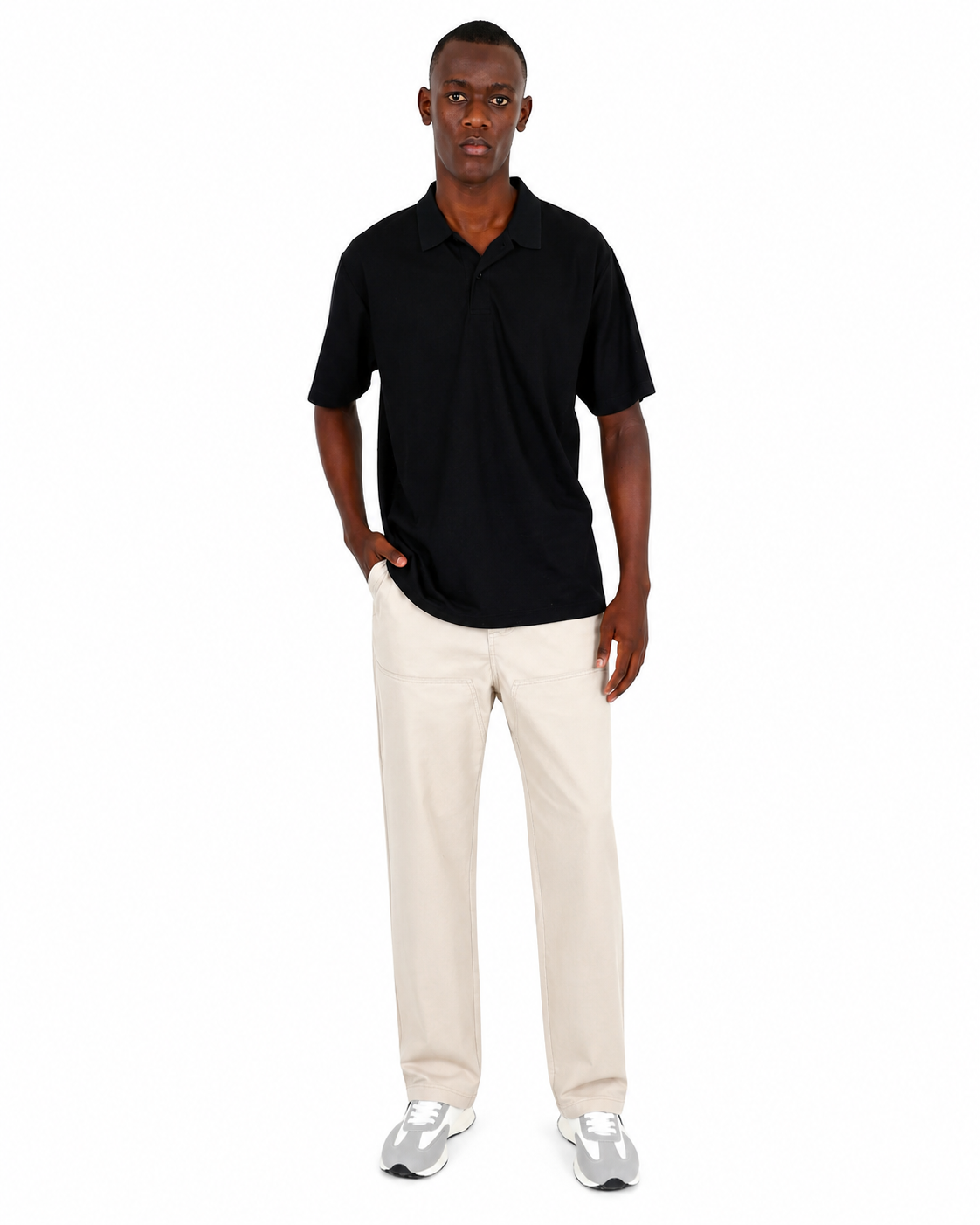 Straight Leg Stone Classic Cotton Carpenter Pant