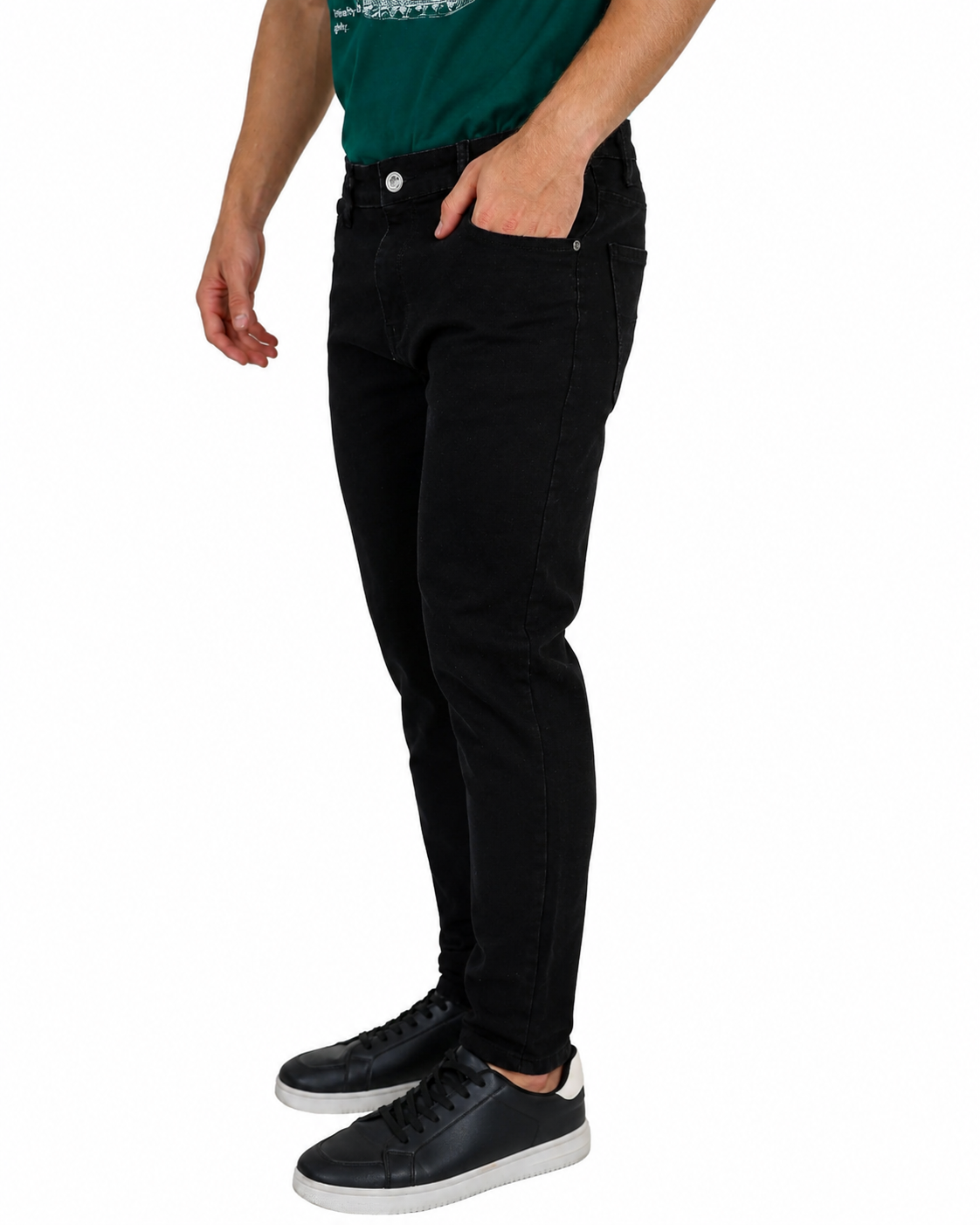 True Black Essential Skinny Jeans
