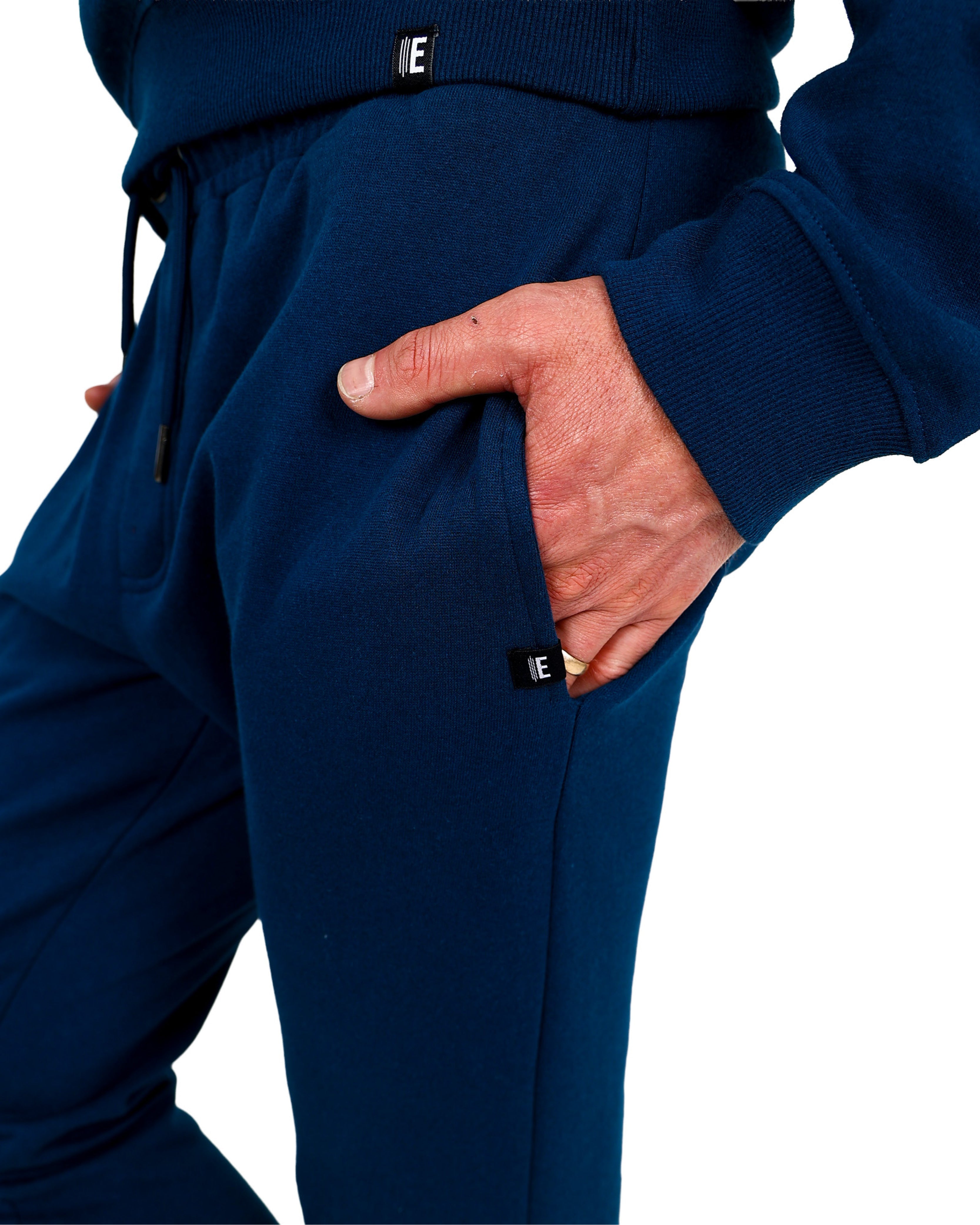 Classic Cotton Rich Teal Track Pants