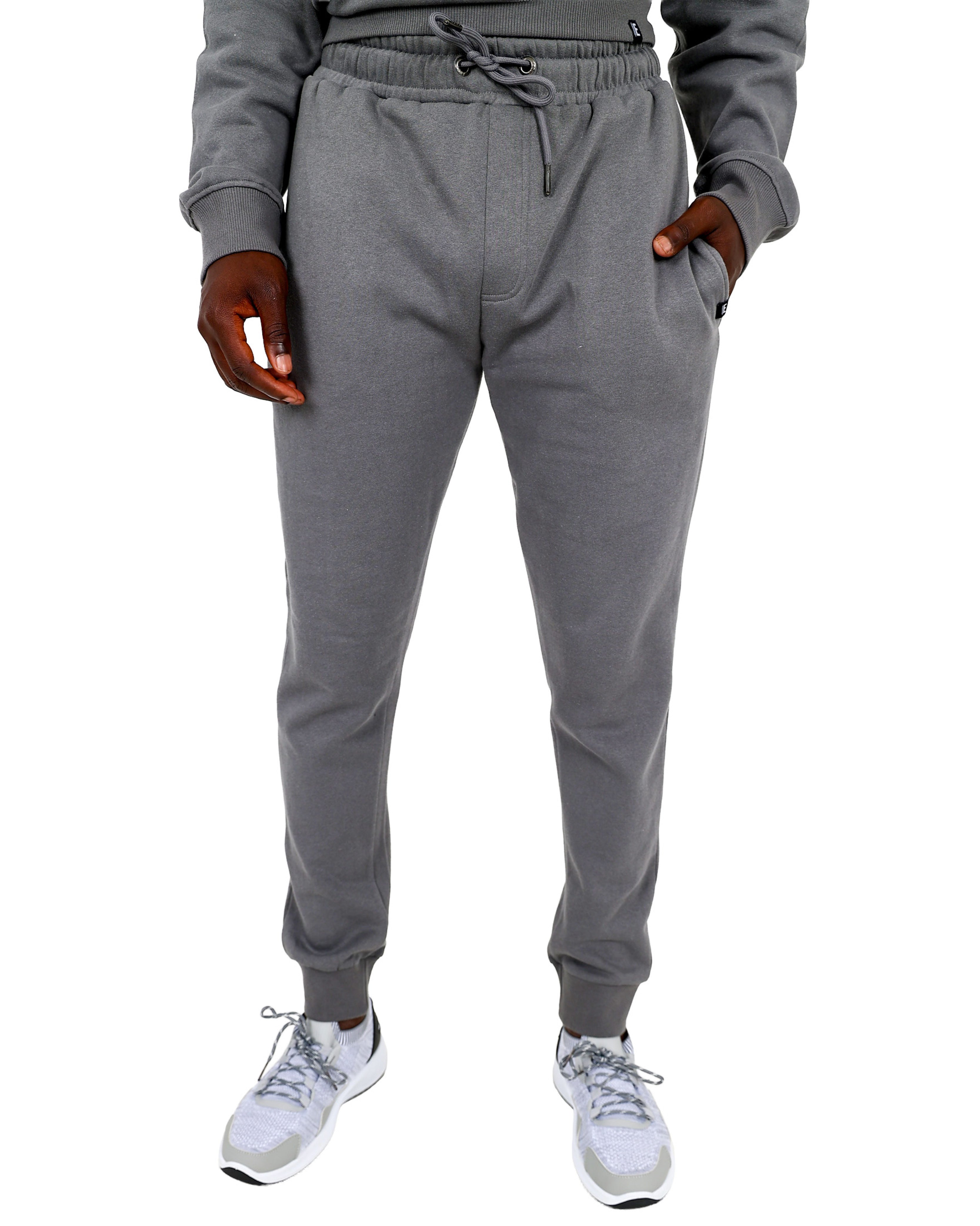Classic Cotton Rich Grey Track Pants