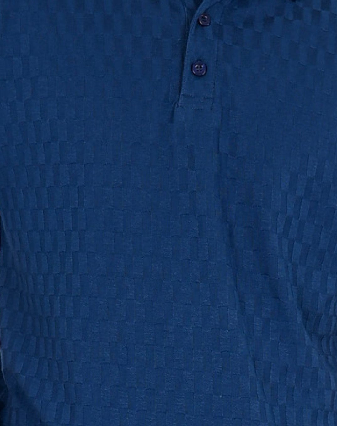 Short Sleeve Petrol Jacquard Golfer