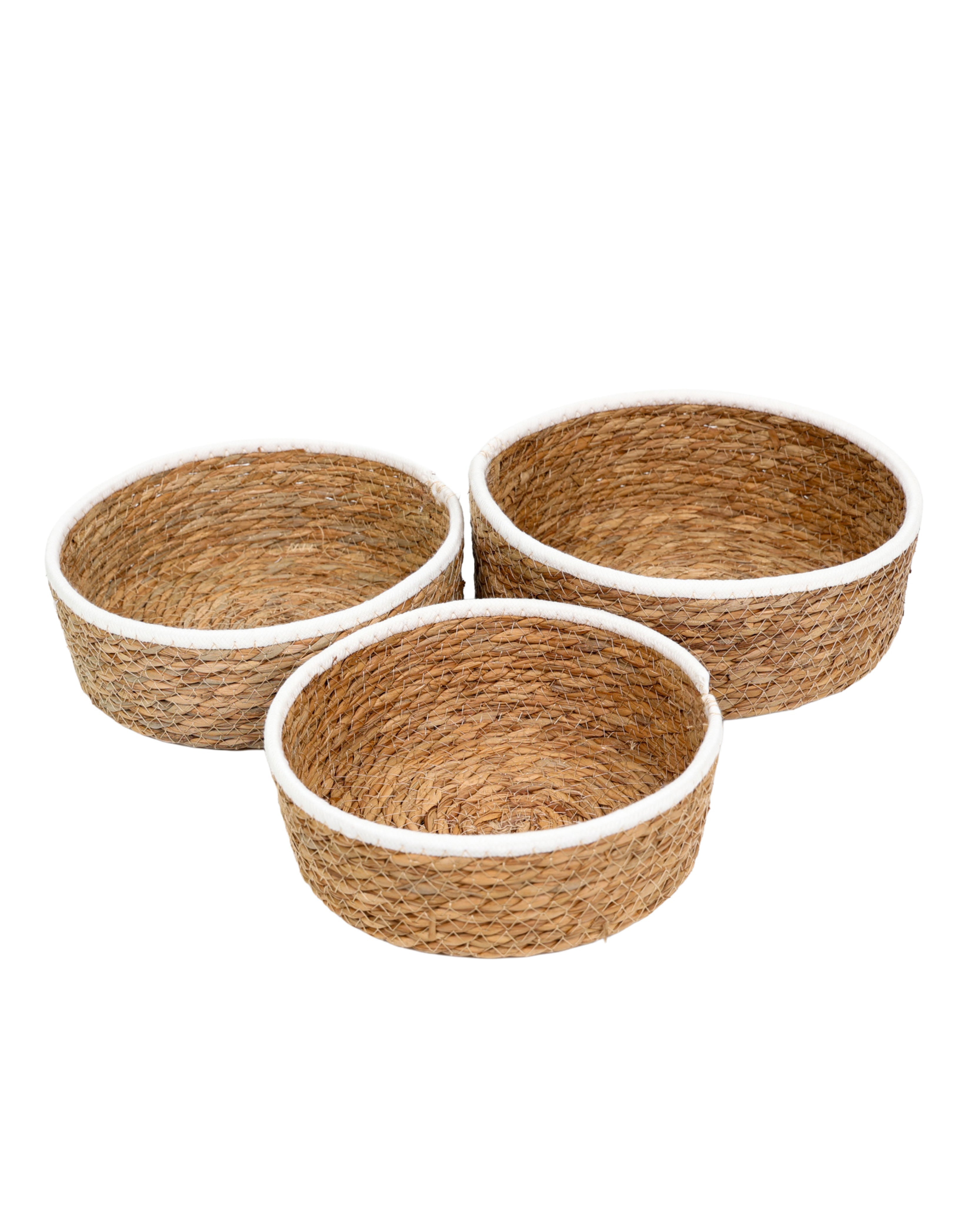 Natural Woven Holdall Basket Large