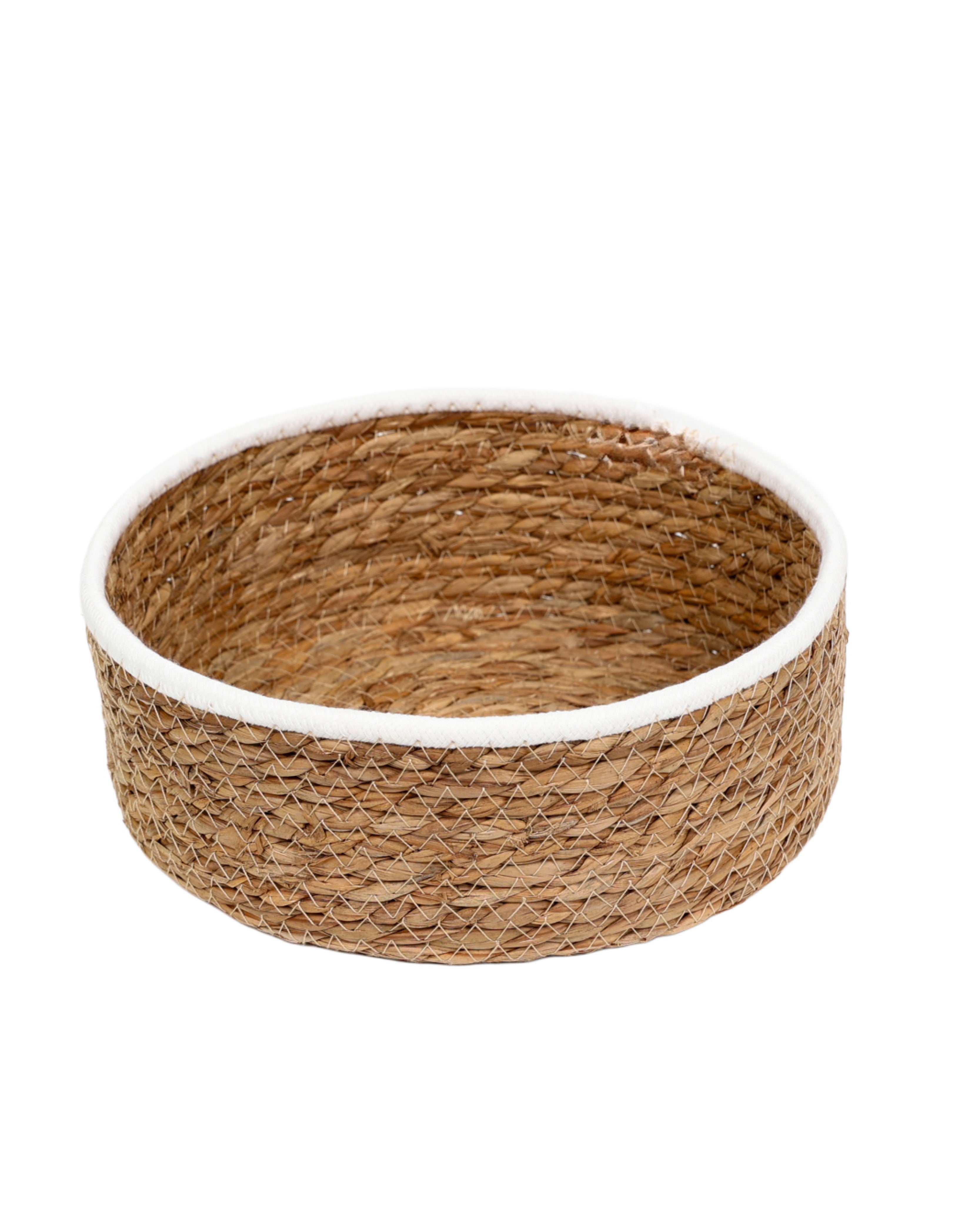 Natural Woven Holdall Basket Large