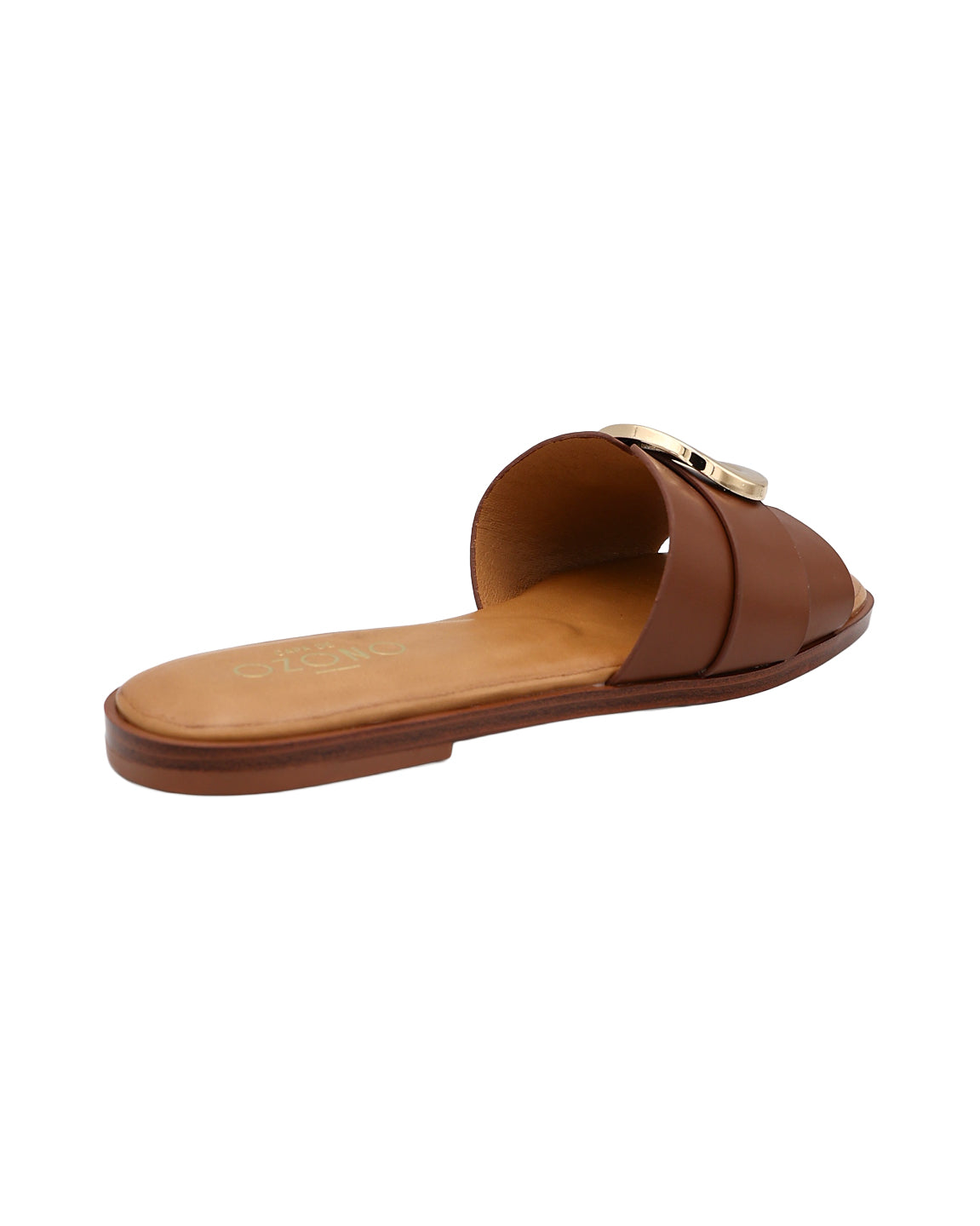 Brown Trim Detail H-Band Sandal