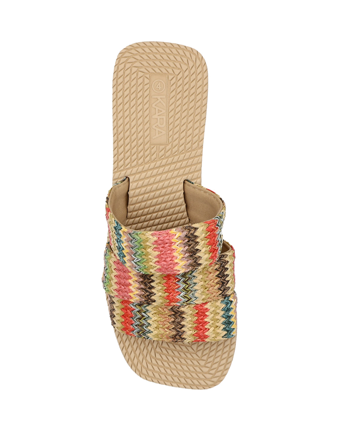 Multi Tri Strap Wedge Sandal