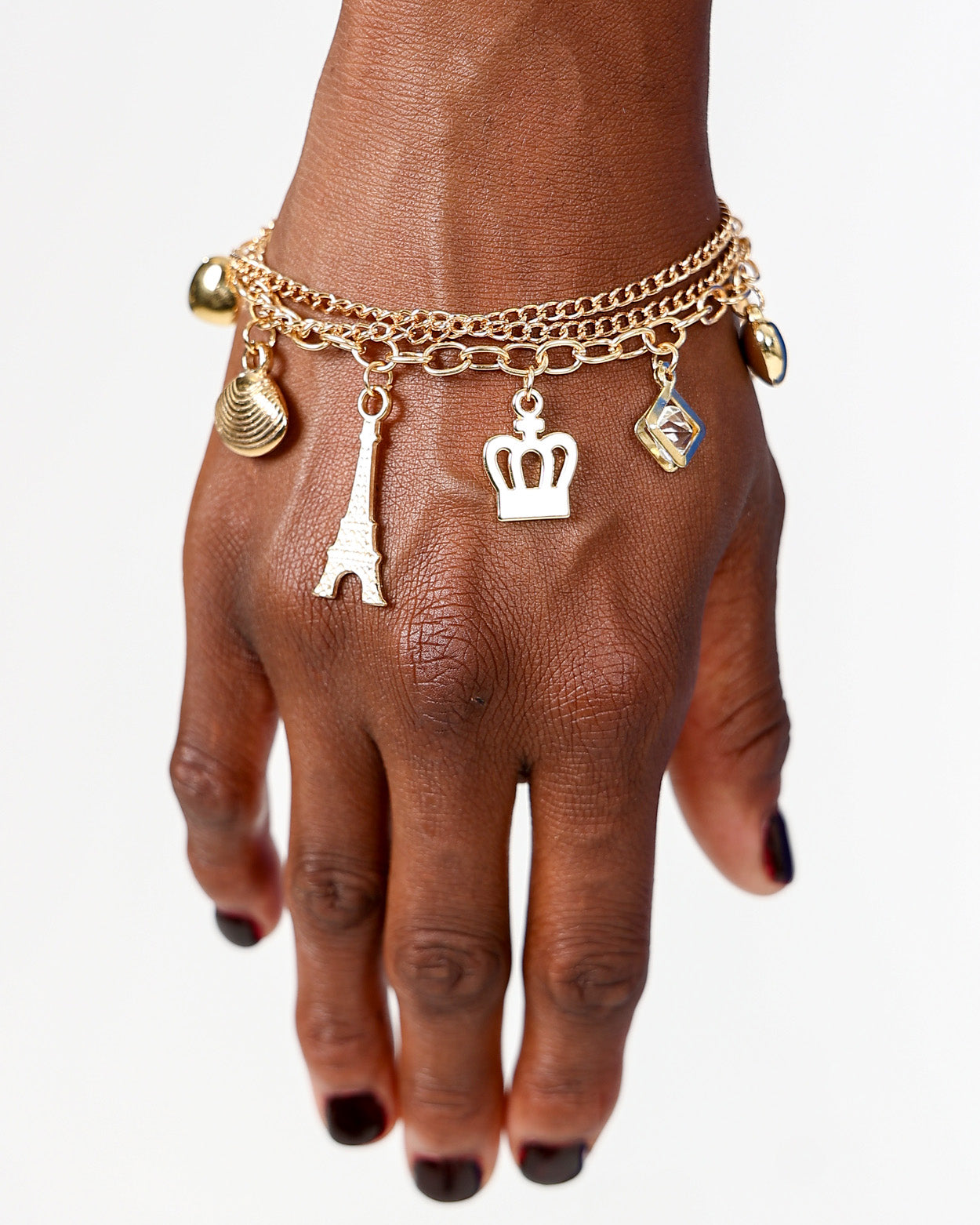 Gold Charm Bracelet