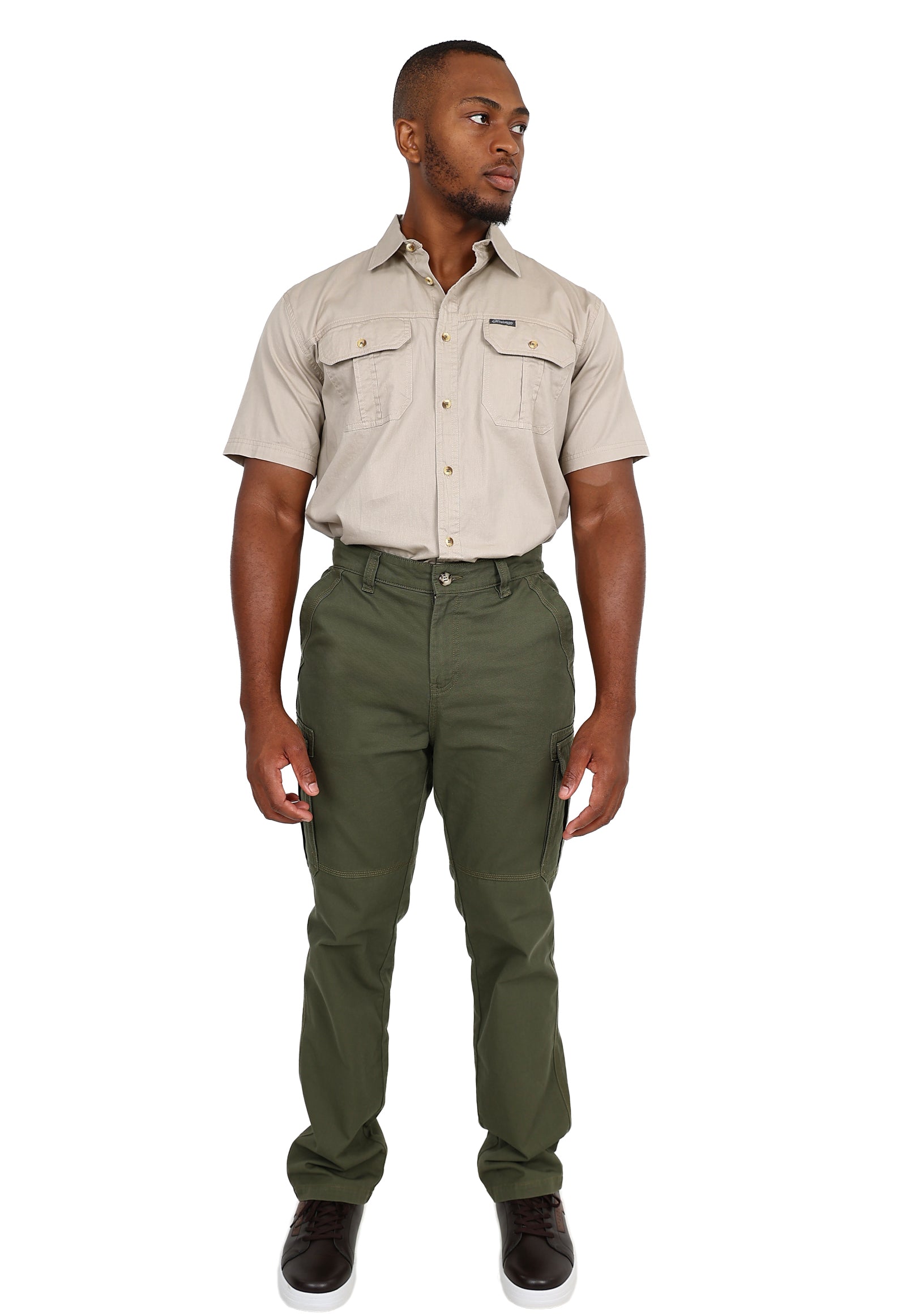 Okavango Dark Olive Cargo Pants