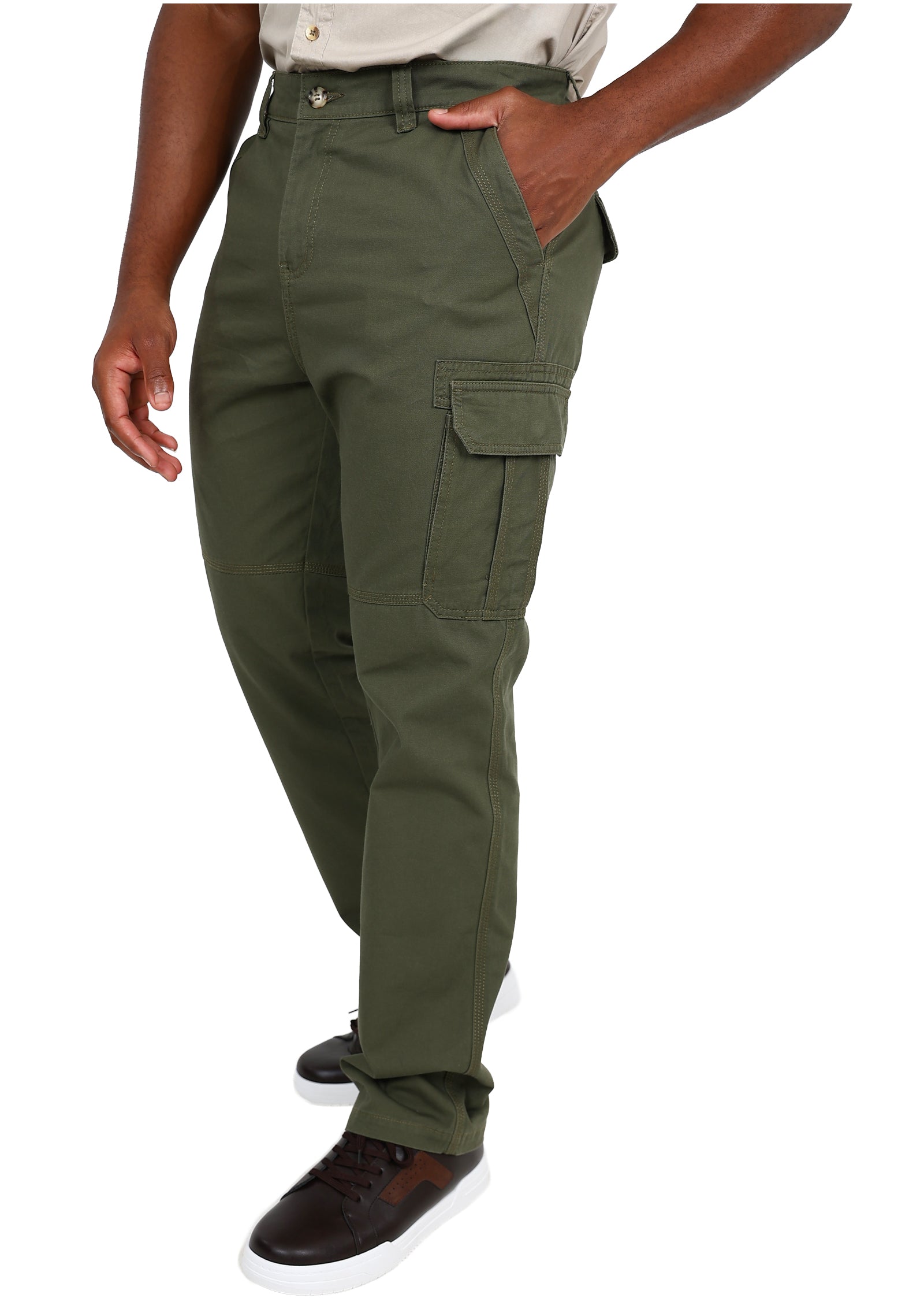 Okavango Dark Olive Cargo Pants