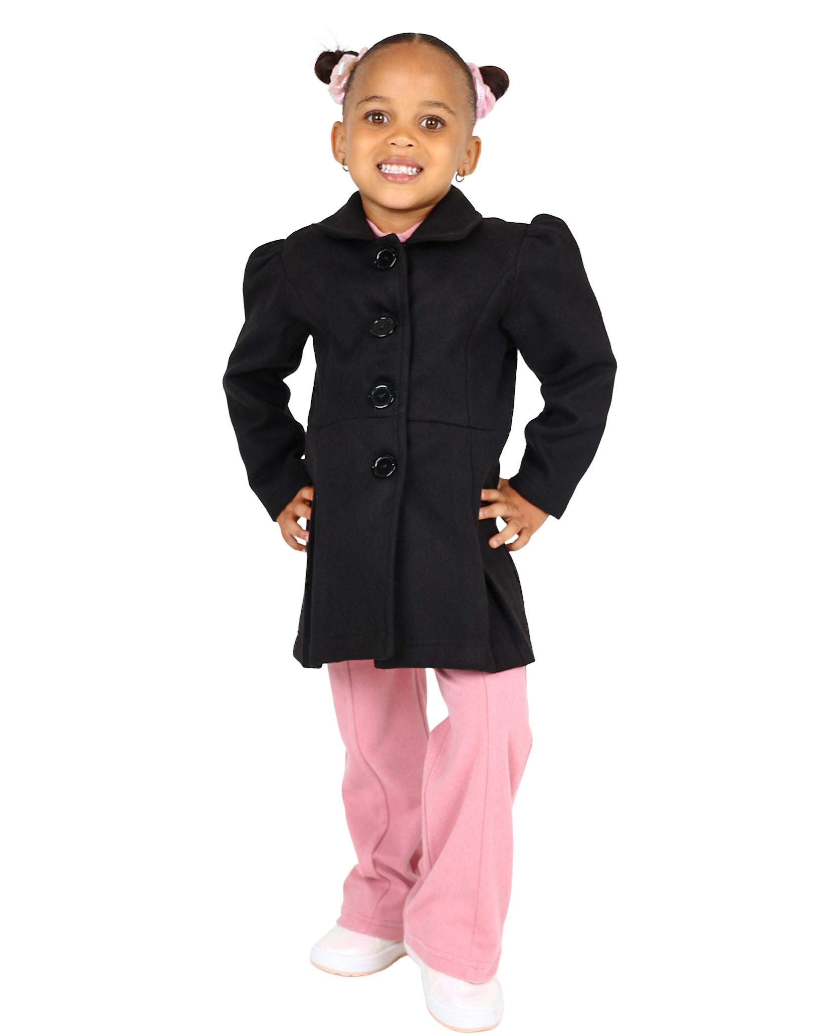Pleated Melton Jacket
