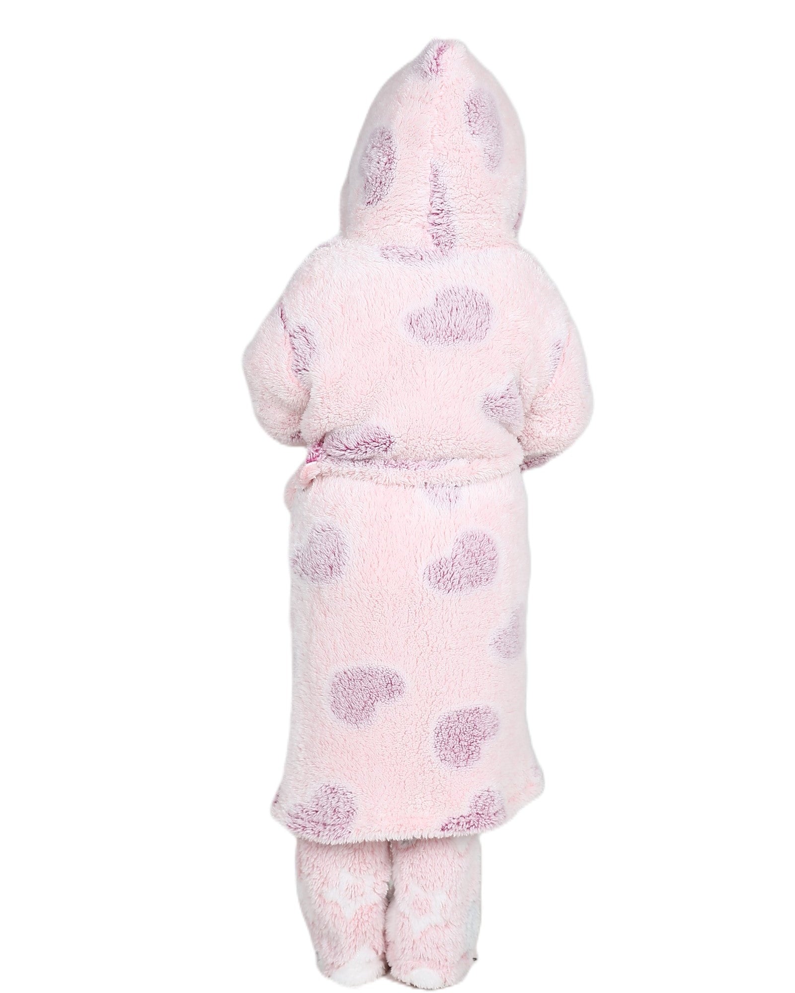 Sherpa Hooded Heart Gown