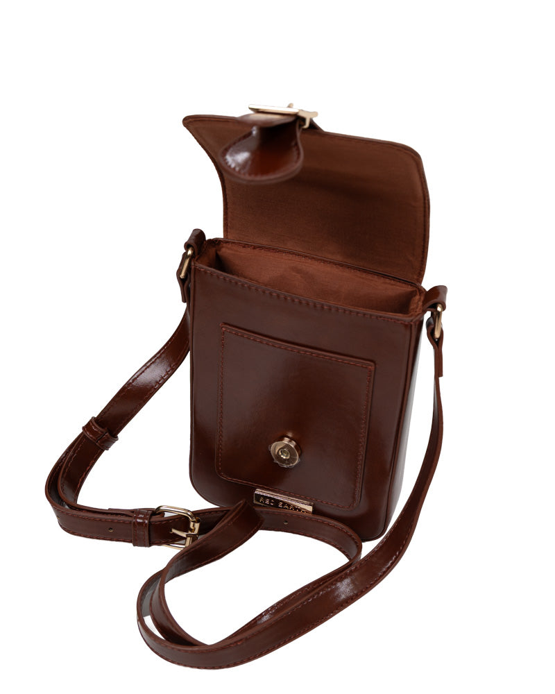 Tan Phone Sling Handbag
