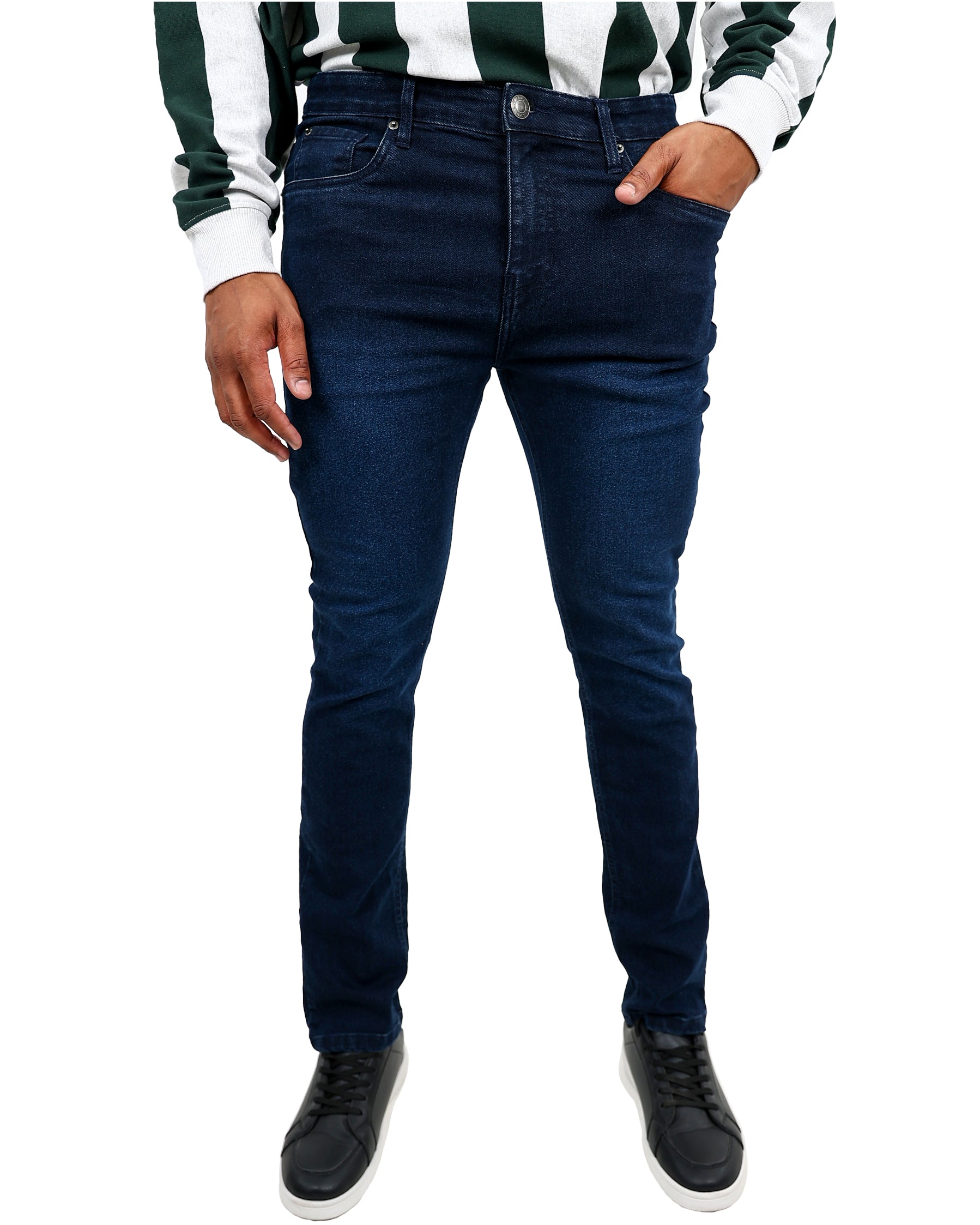 Classic Skinny Blue Black Jeans