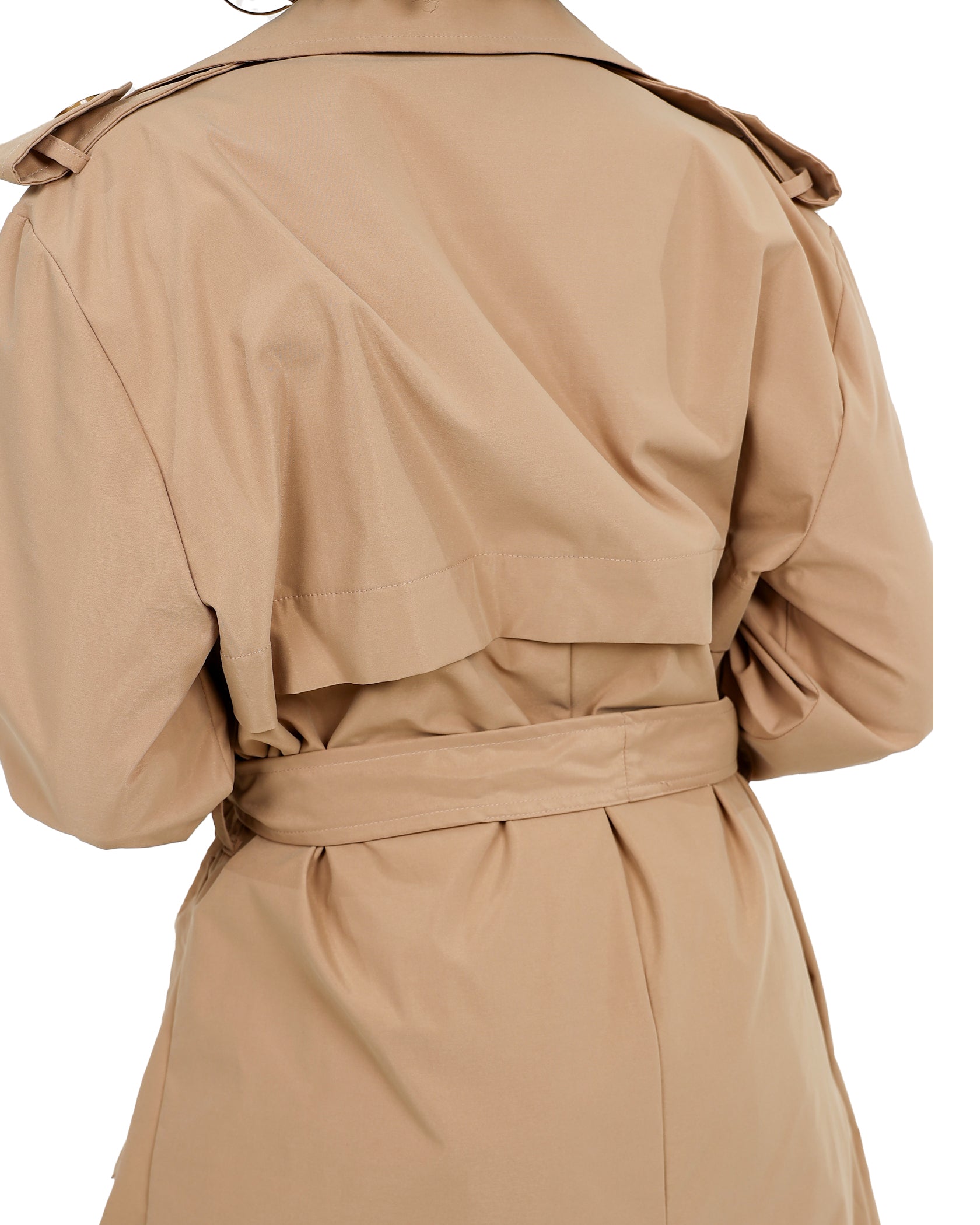 Beige Classic Trench Coat