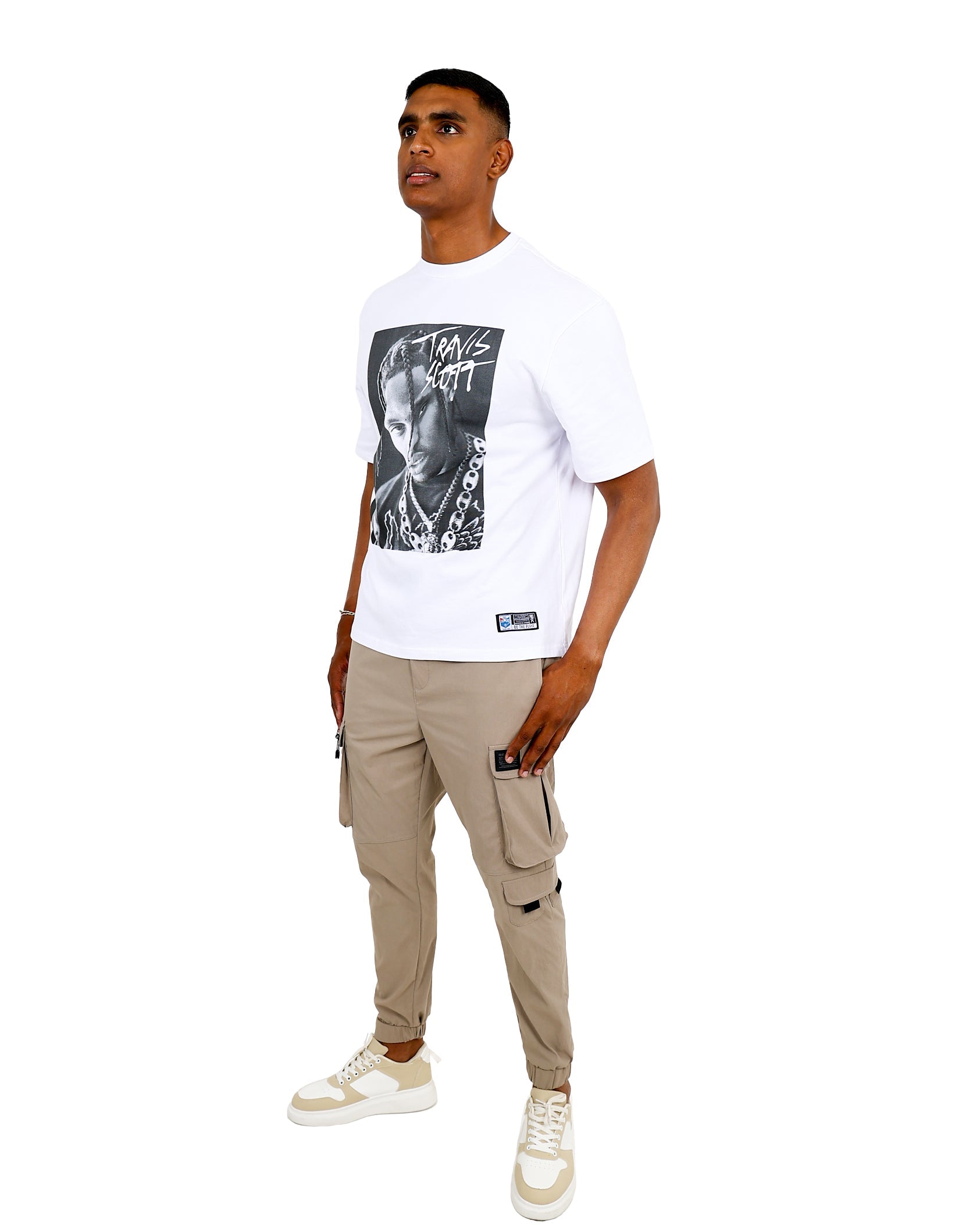 Pro Star Travis Scott White T-Shirt