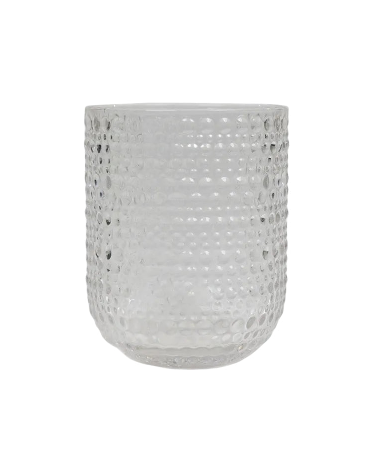 Clear Medium Dimple Tumbler