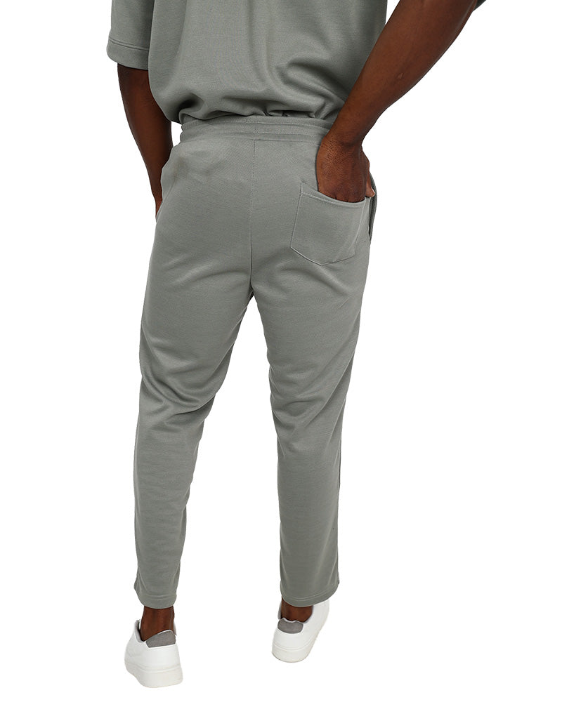 Sage Pintuck Straight Leg Pique Active Pants