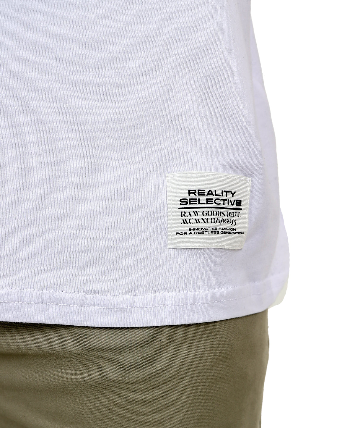 Short Sleeve White Awakening Blend Graphic T-Shirt