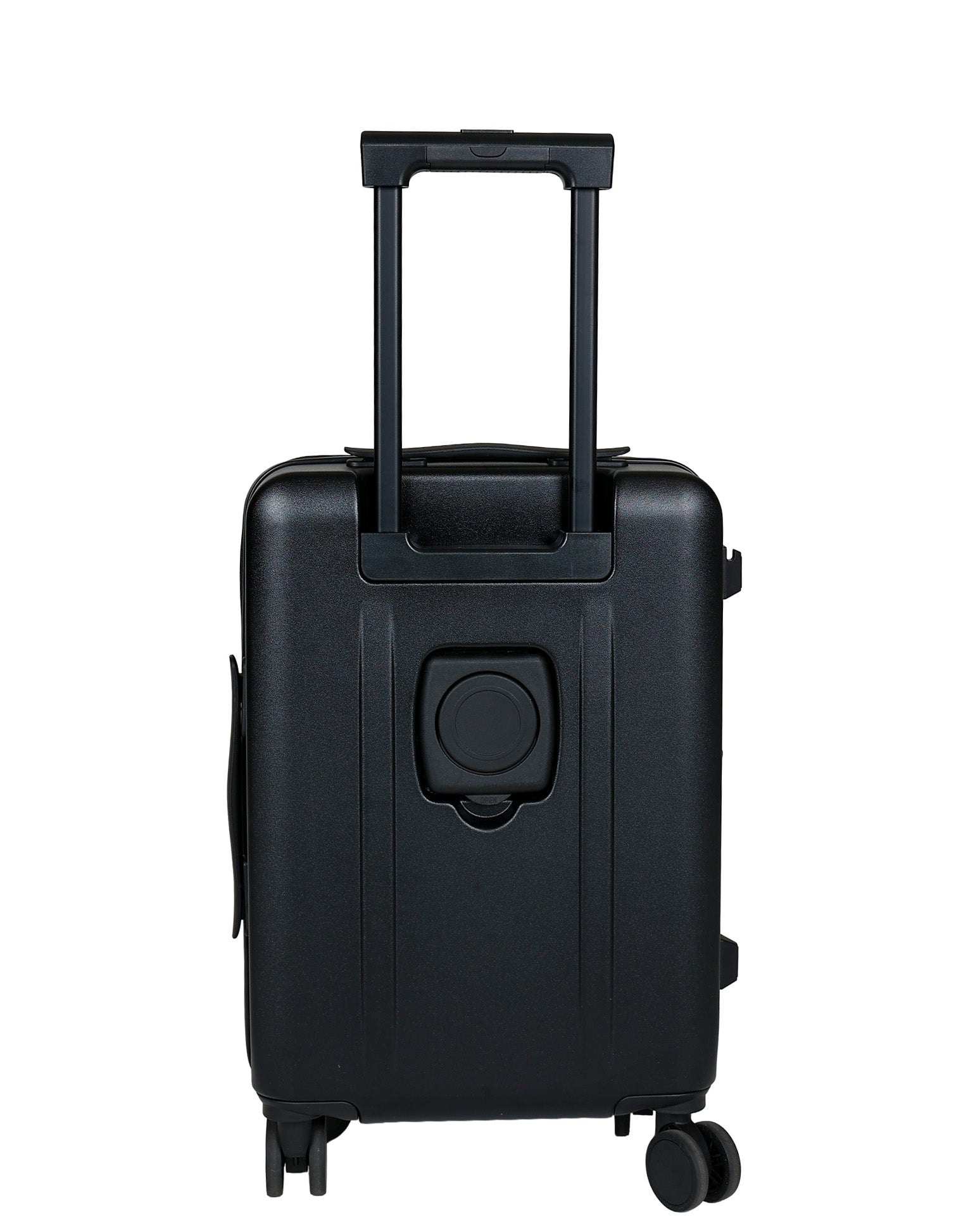 Black 50cm Trolley Laptop Carry-On Suitcase + Cup Holder