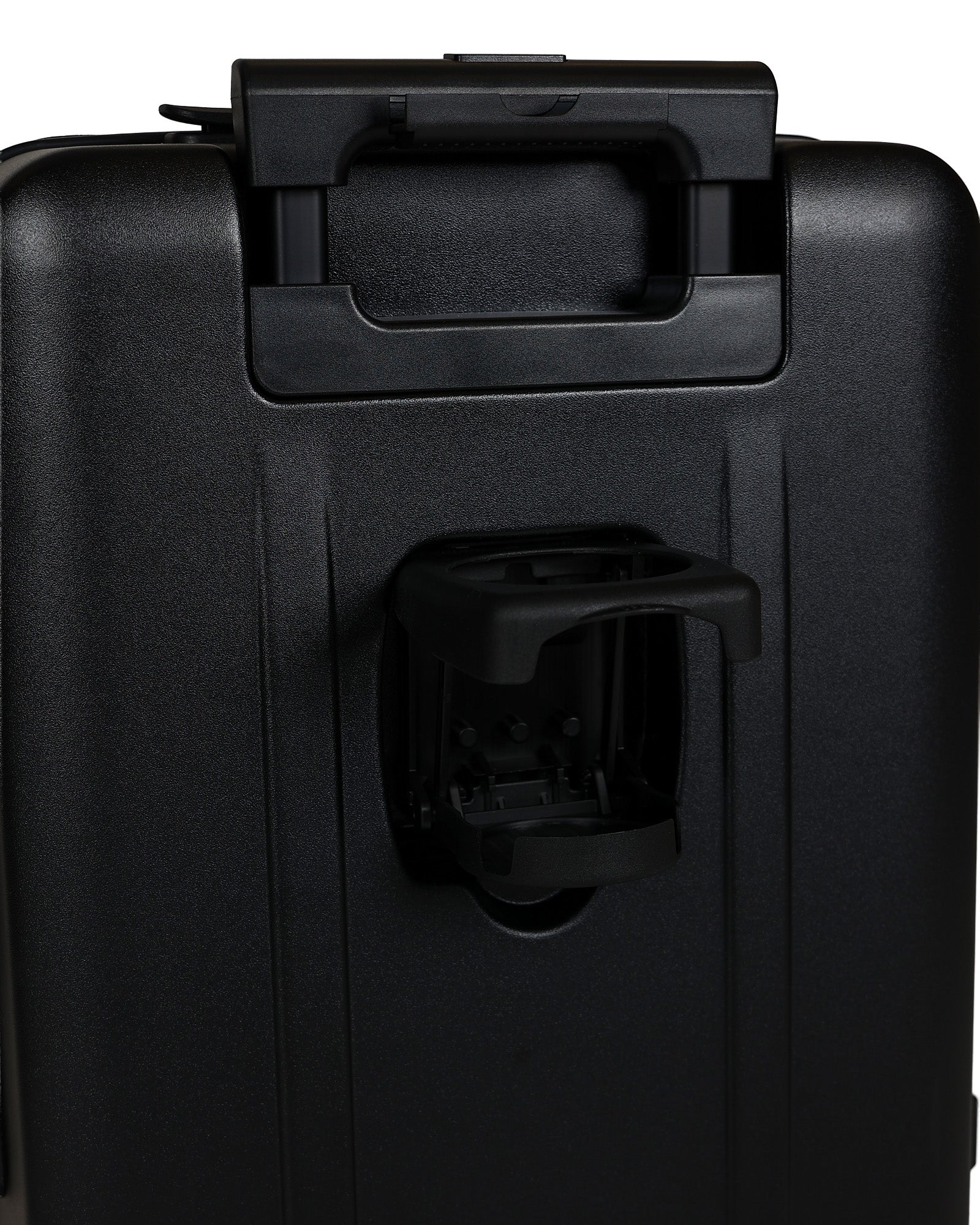 Black 50cm Trolley Laptop Carry-On Suitcase + Cup Holder