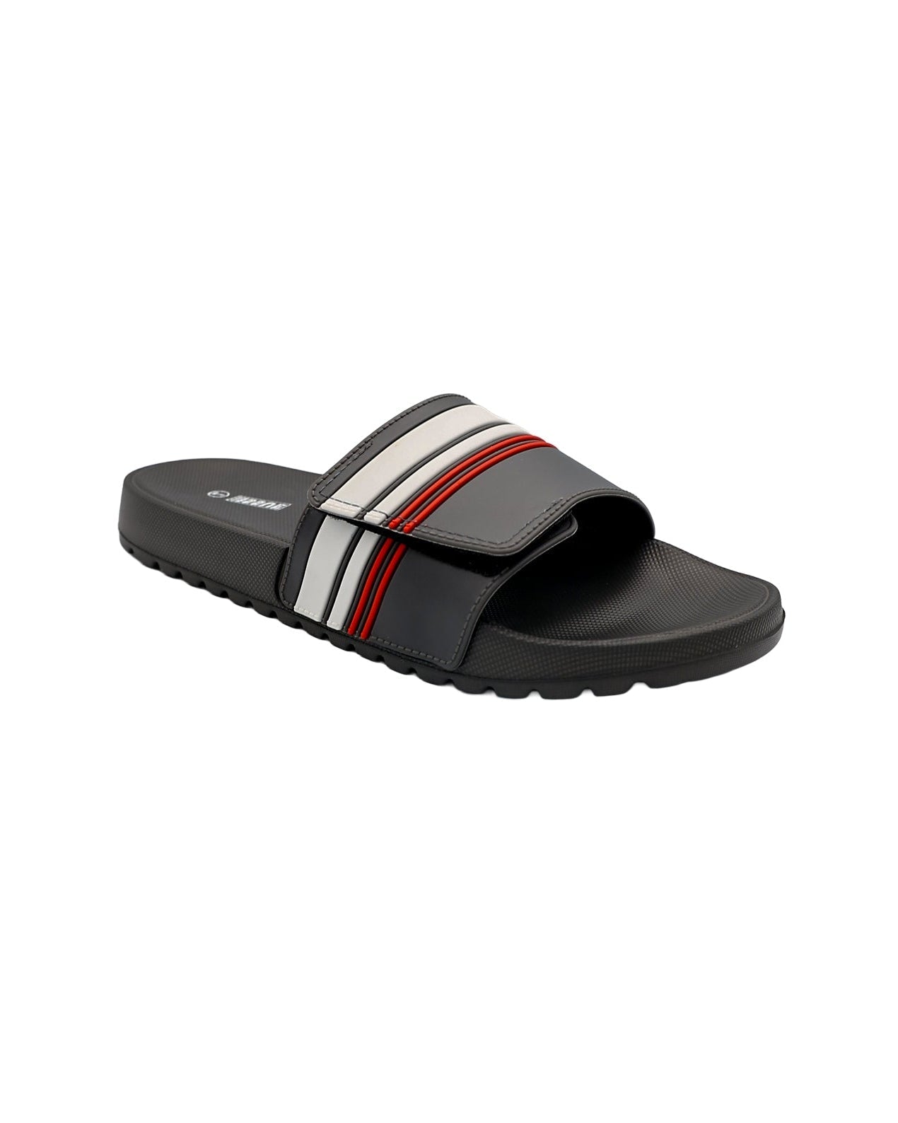 Stripe Velcro Pool Sandal