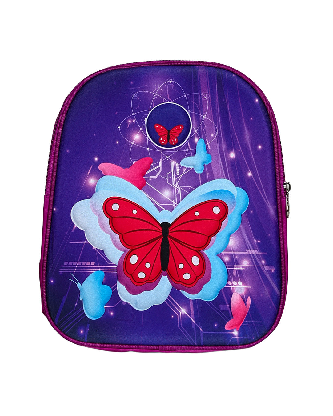 Purple 3D Butterfly Backpack