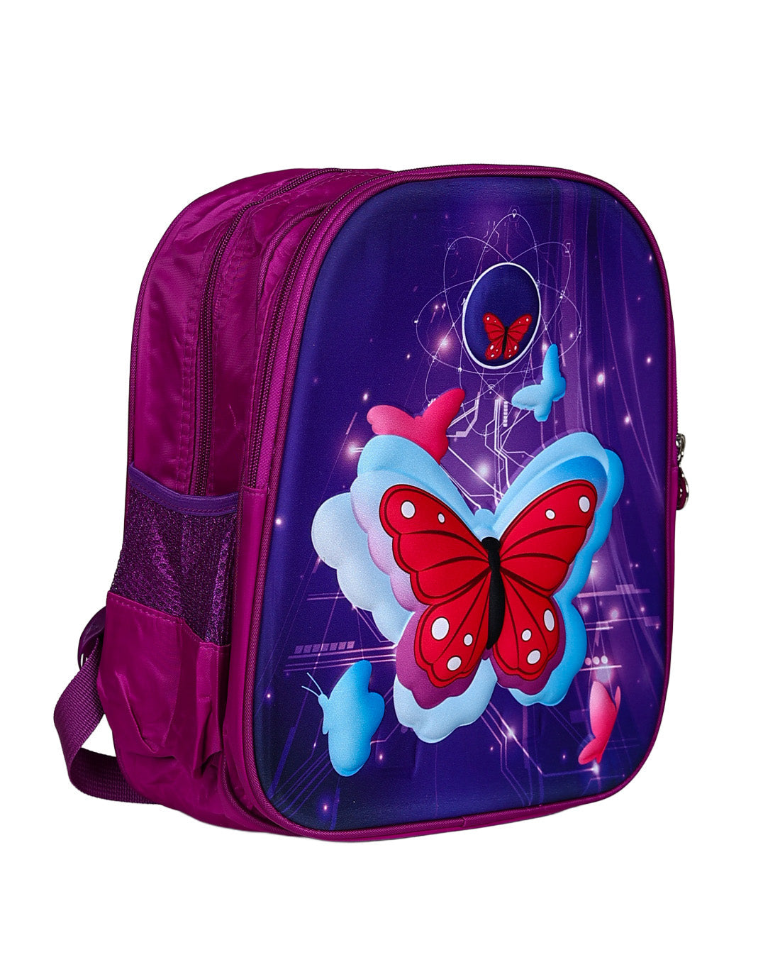 Purple 3D Butterfly Backpack