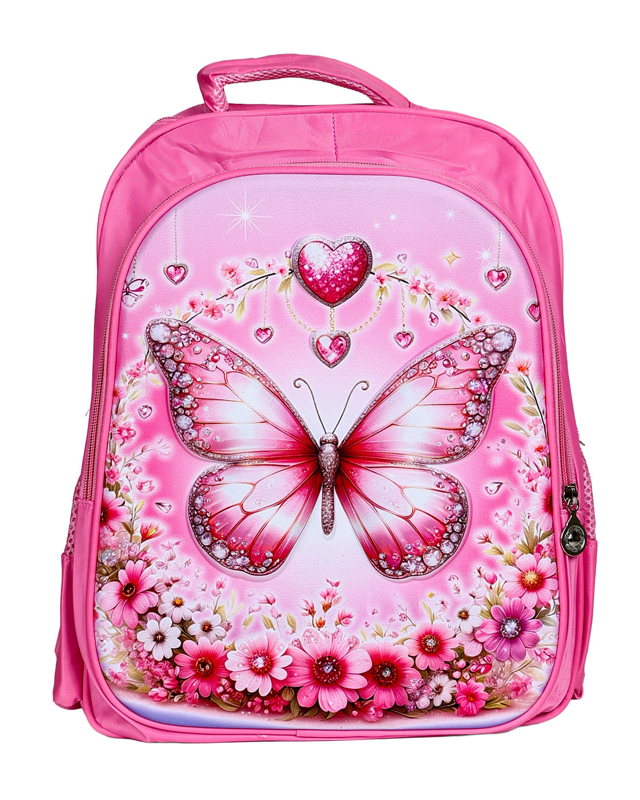 Pink 3D Butterfly Backpack