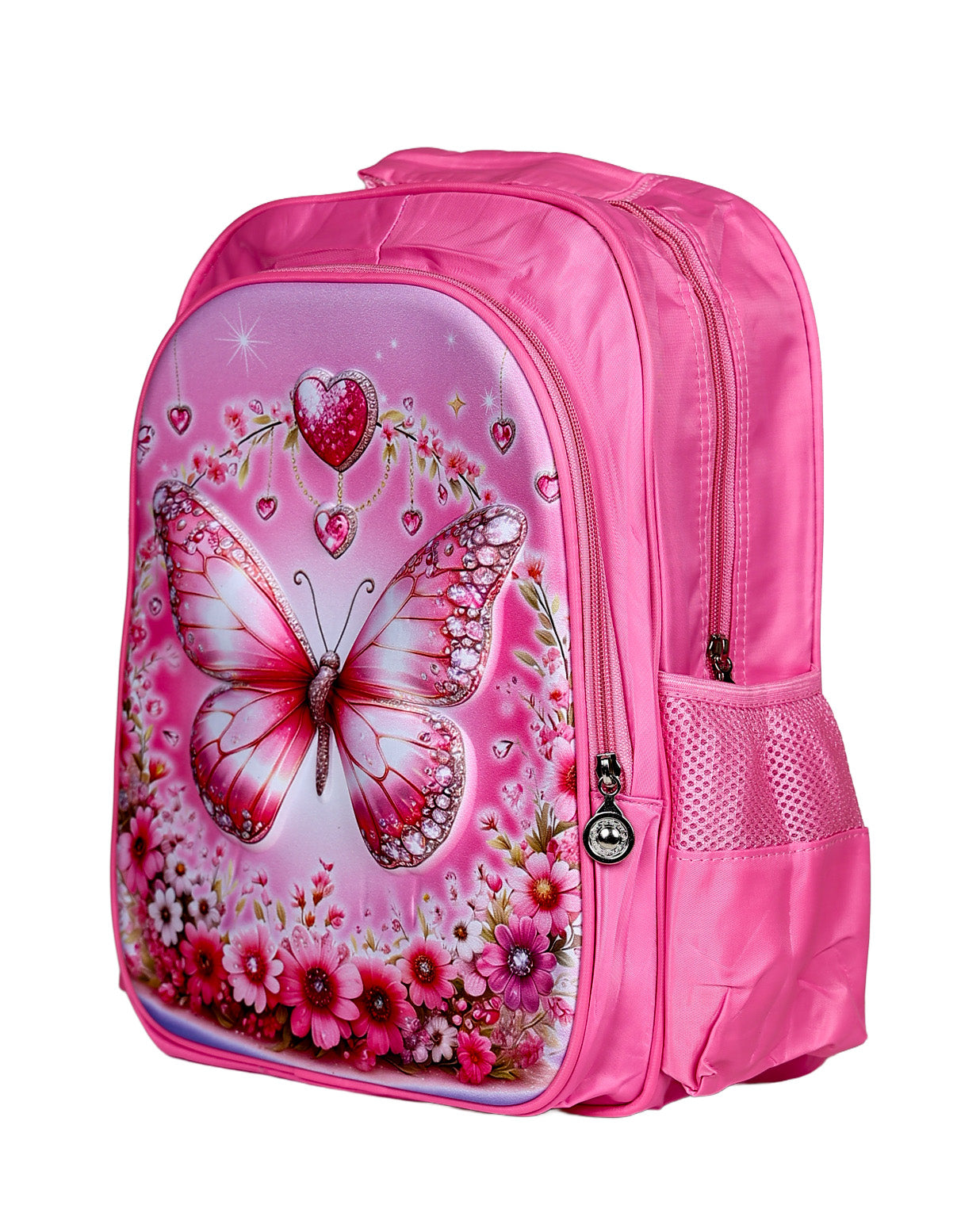 Pink 3D Butterfly Backpack