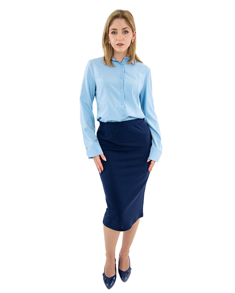 Navy Tube Skirt