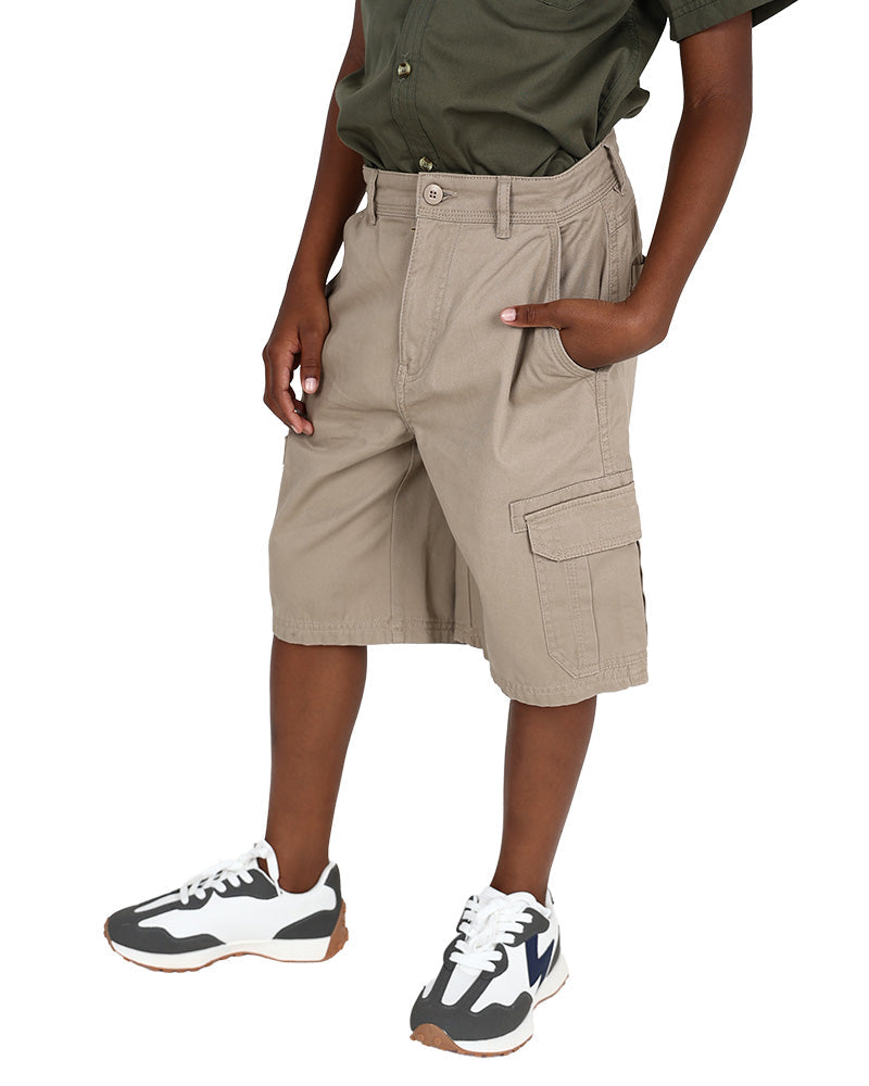 Okavango Beige Cargo Shorts