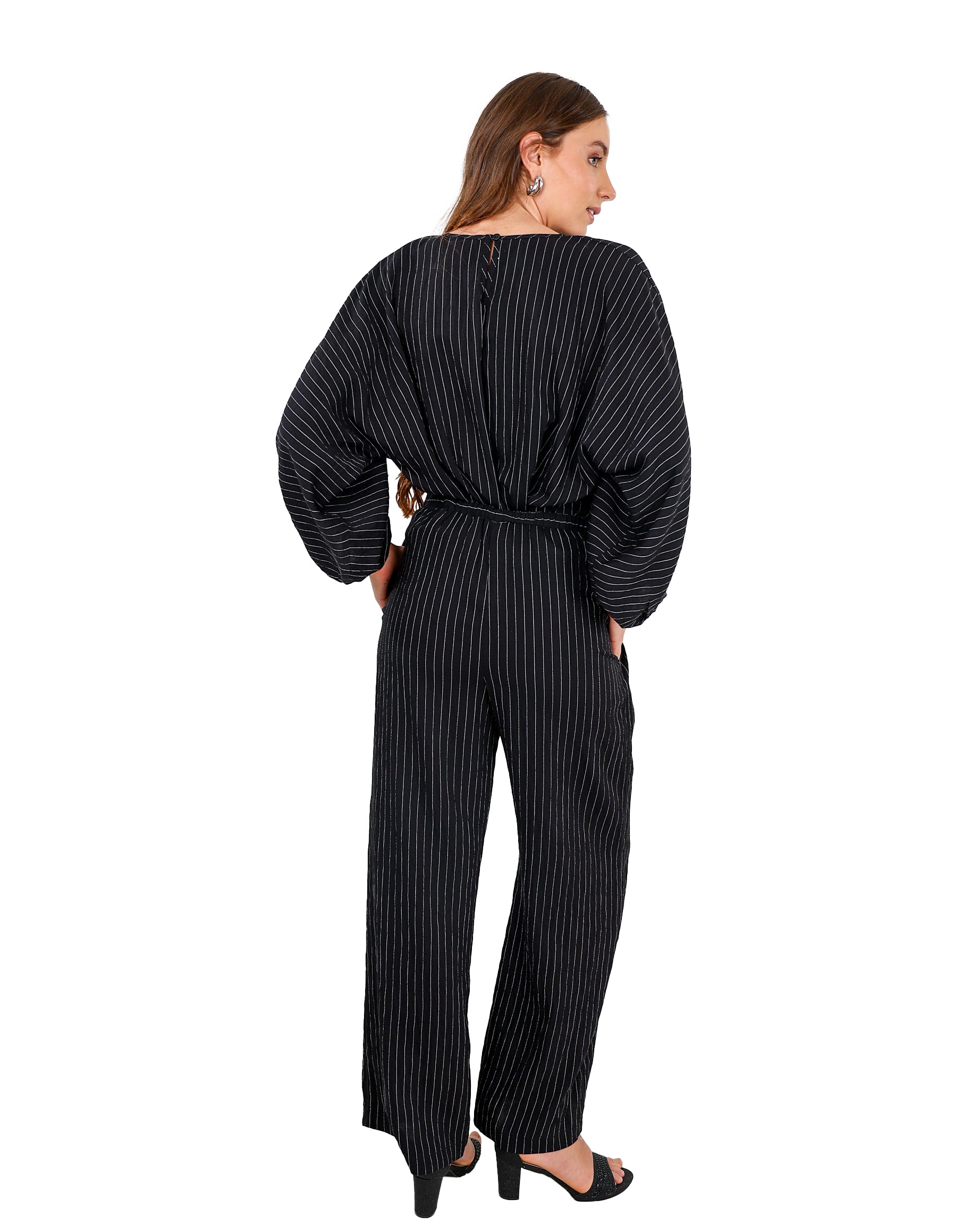 Striped Co-Ord Flared Pants