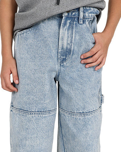 Light Indigo Relaxed Fit Carpenter Jeans