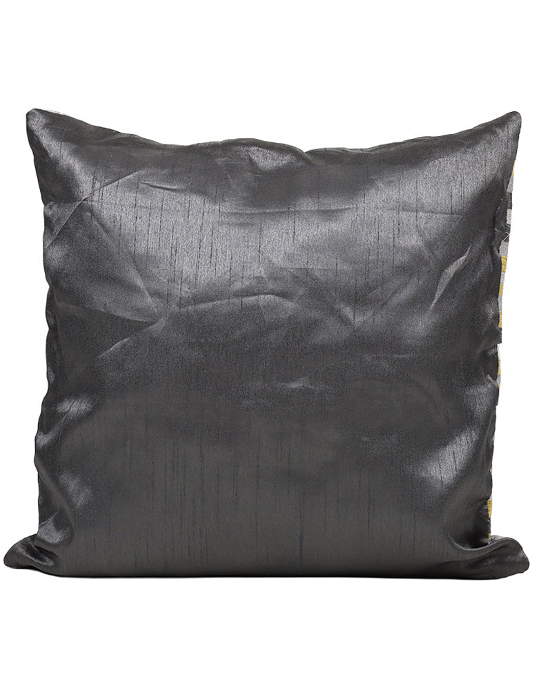 Ochre Geometric Jacquard Scatter Cushion