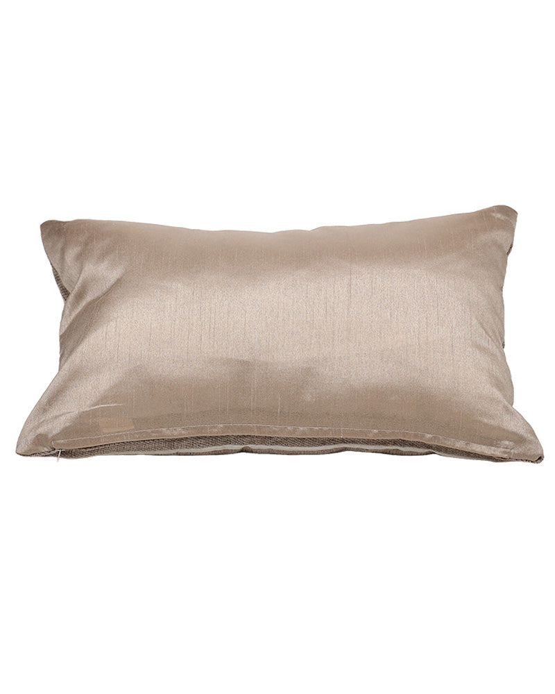 Natural "Love Dream Believe" Woven Scatter Cushion