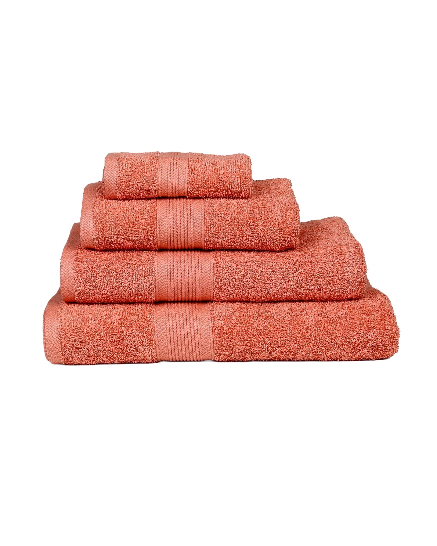 Coral Amari Cotton Face Cloth