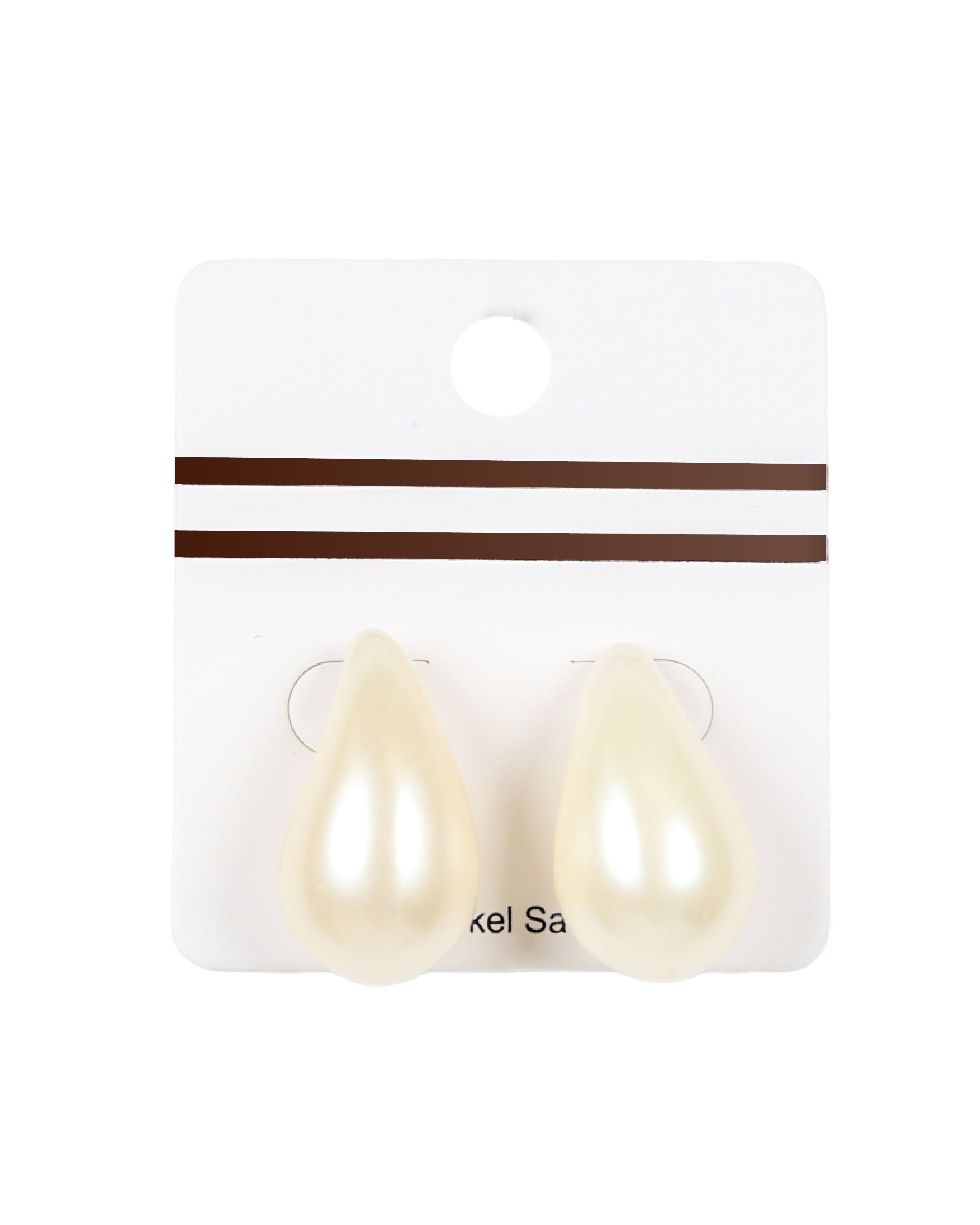 Pearlized Teardrop Earring