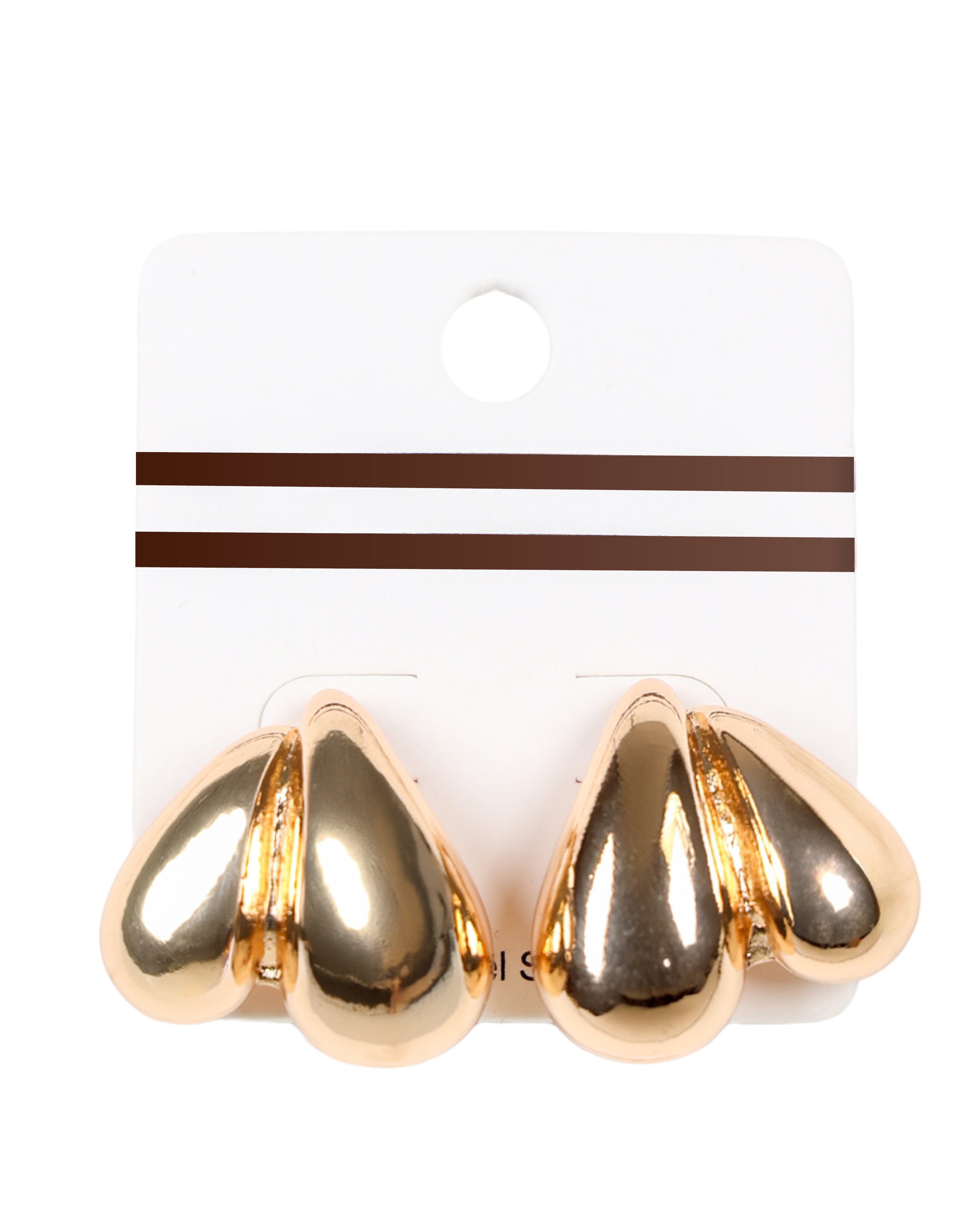 Gold Double Drop Earrings